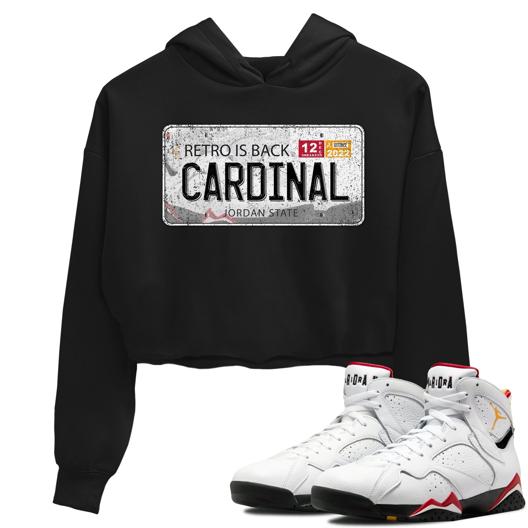 Jordan Plate Women's Tops - Air Jordan 7 Cardinal