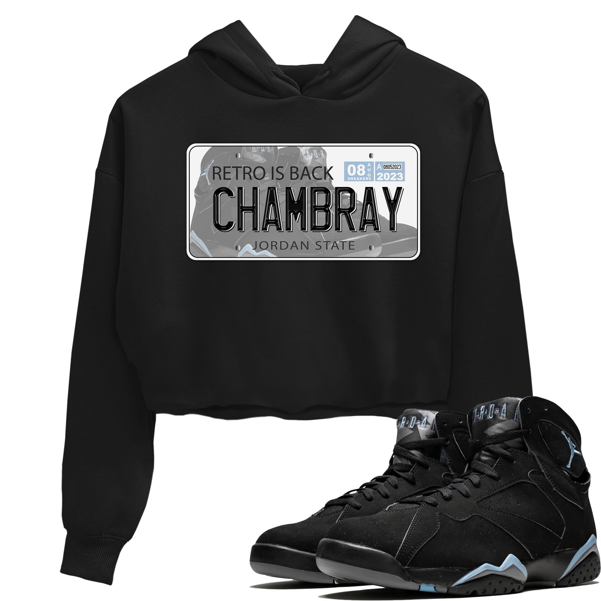 Jordan Plate snkmatch Women's Top - Air Jordan 7 Chambray