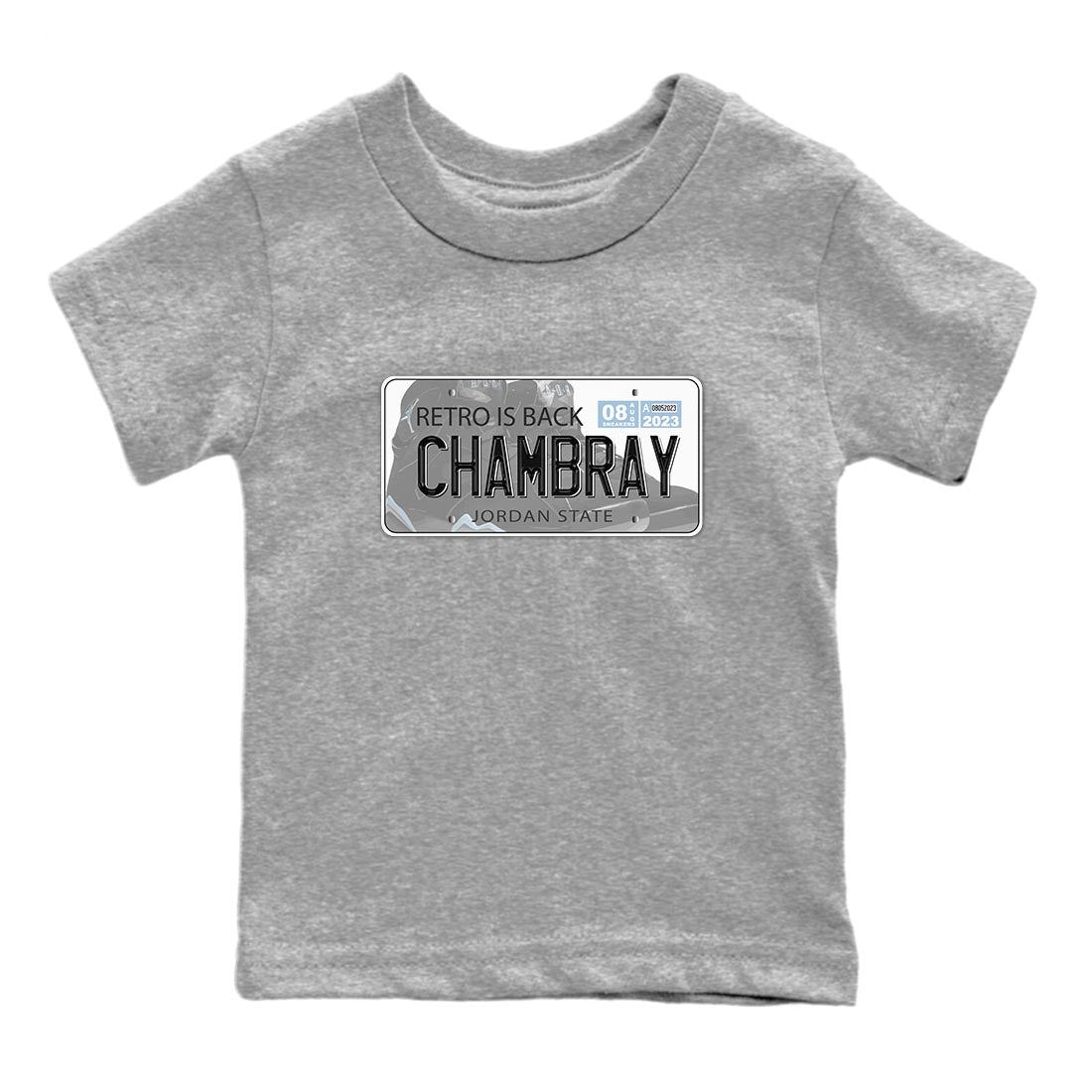 Jordan Plate snkmatch Tee Kids - Air Jordan 7 Chambray