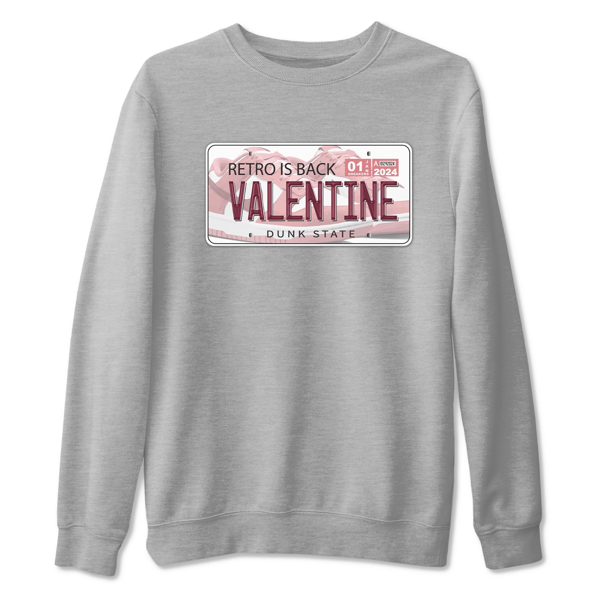 Jordan Plate snkmatch Tees - Dunk Valentines Day 2024
