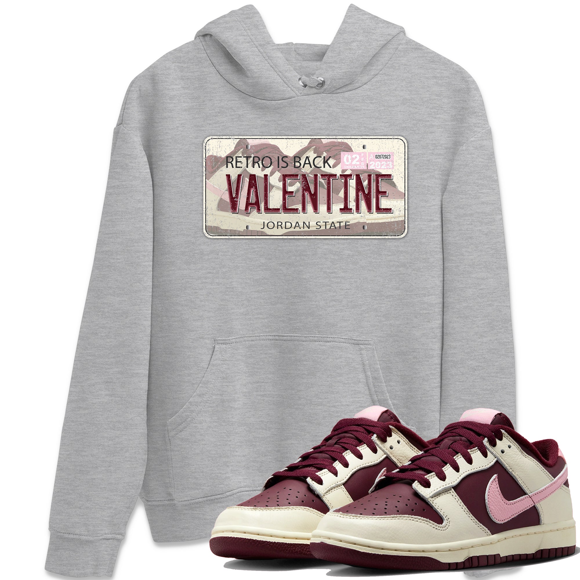 Jordan Plate Unisex Tops - Dunk Valentines Day
