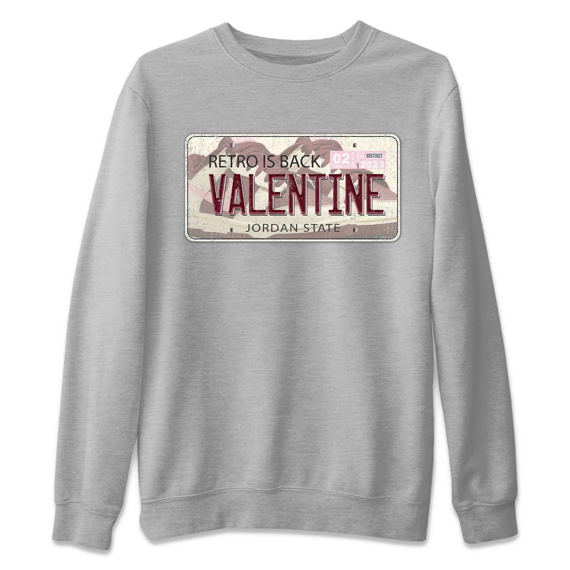 Jordan Plate Unisex Tops - Dunk Valentines Day