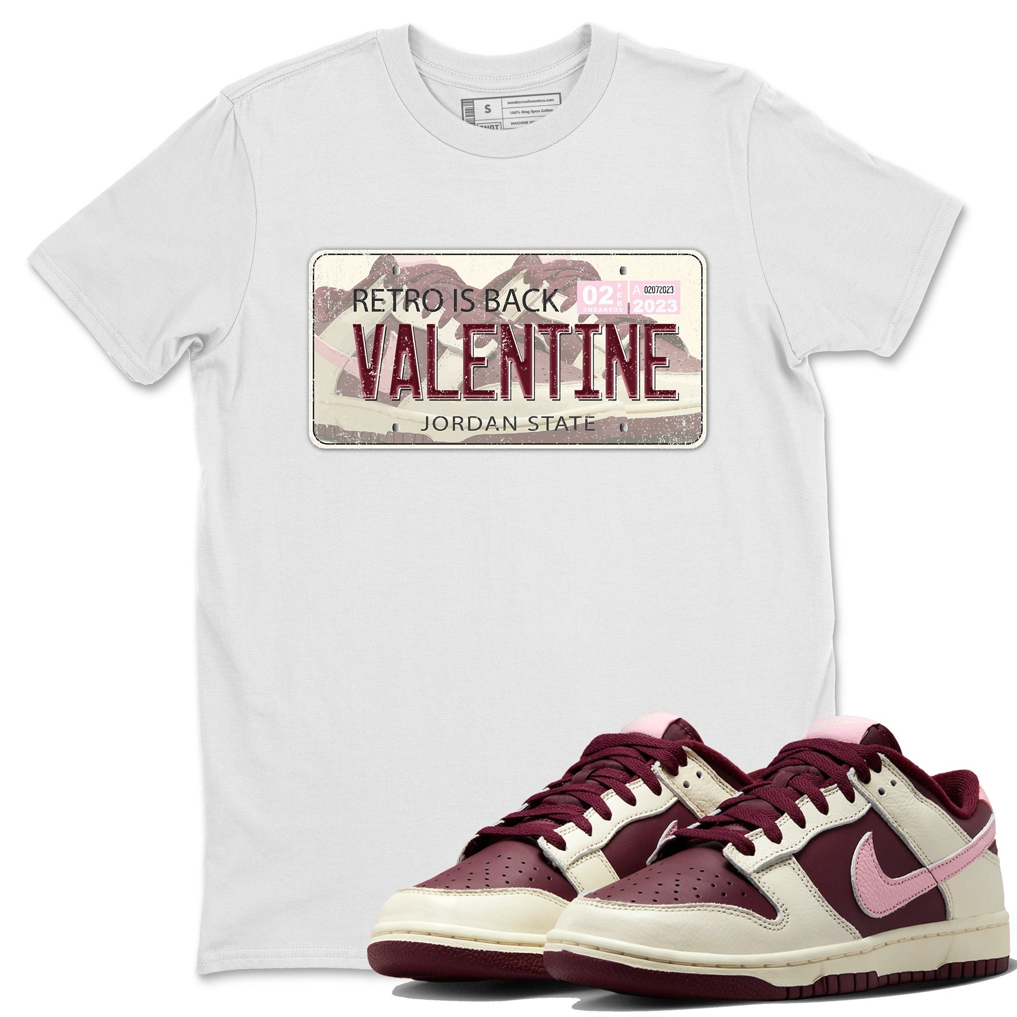 Jordan Plate Unisex Tops - Dunk Valentines Day