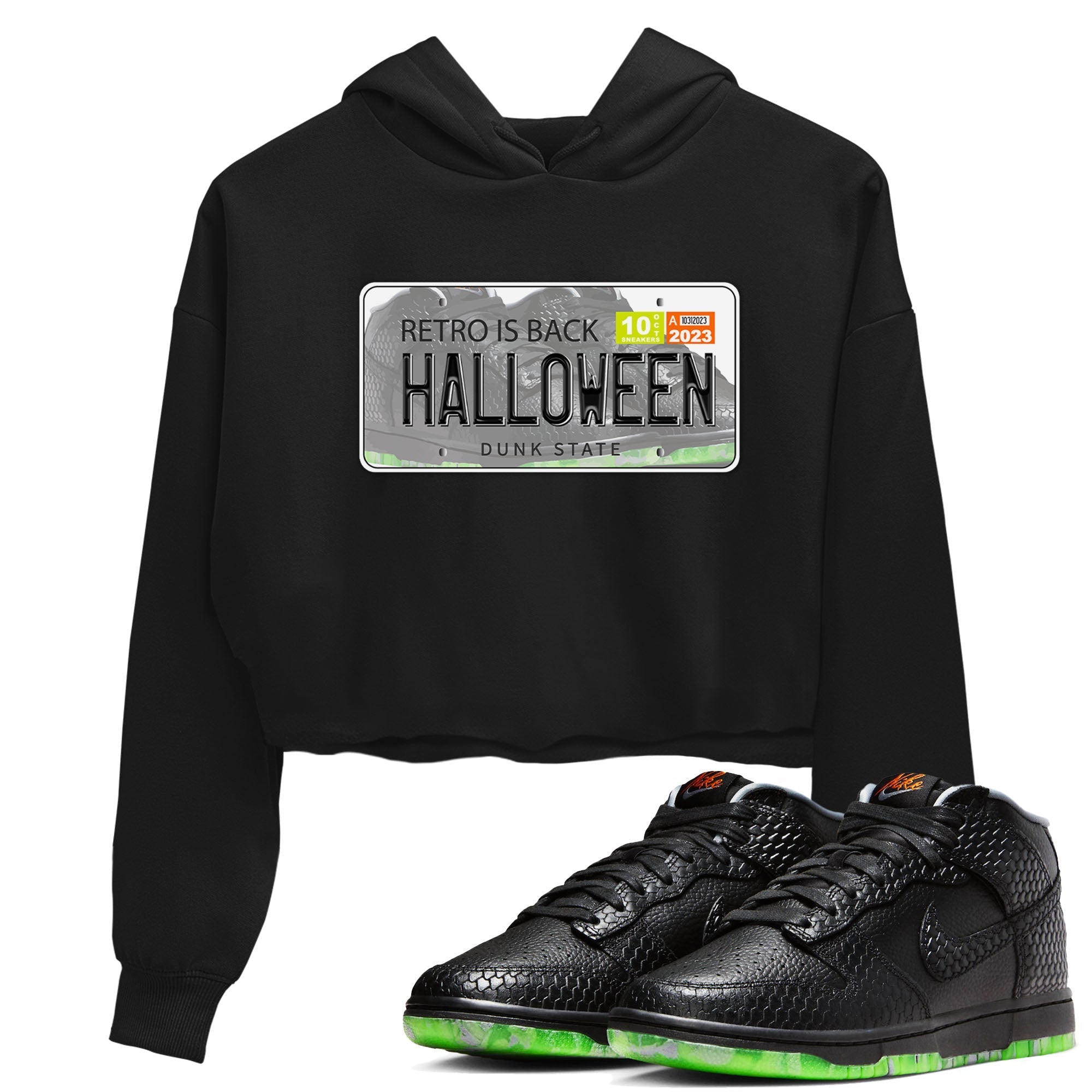 Jordan Plate snkmatch Women's Top - Dunk Halloween