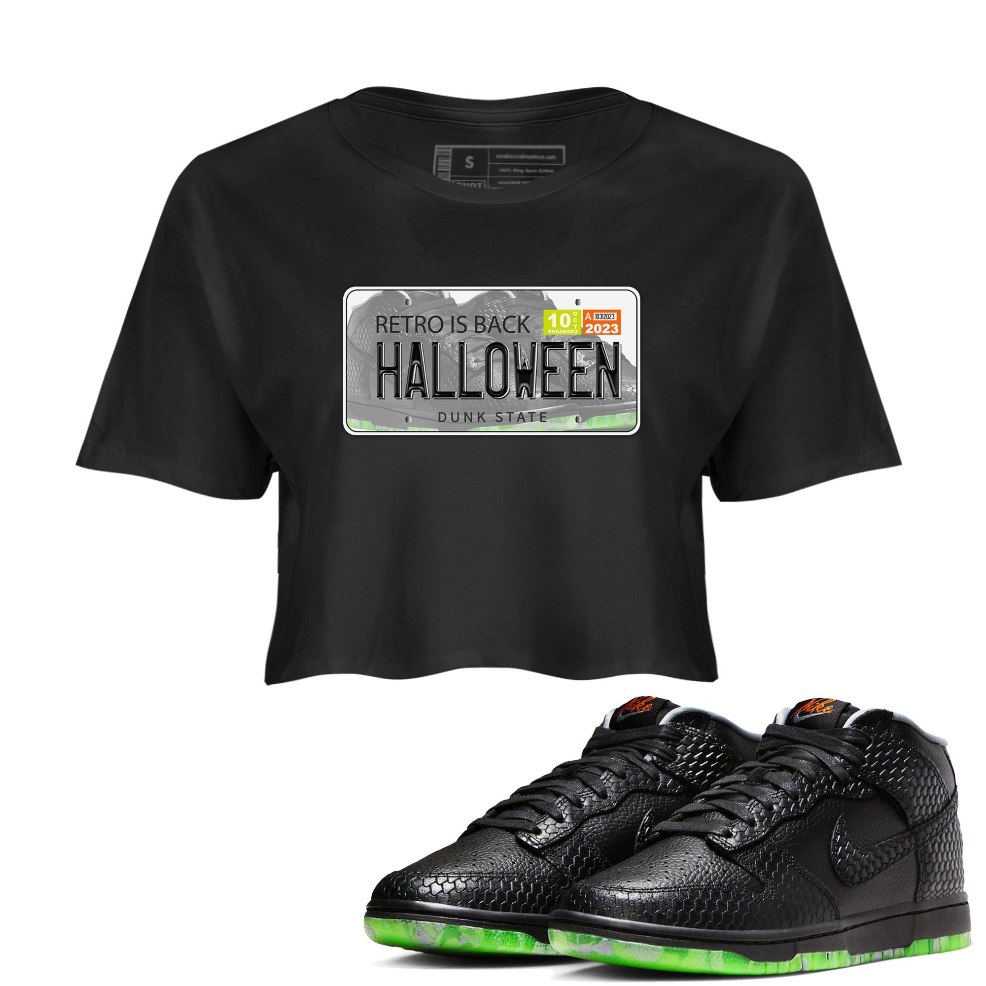 Jordan Plate snkmatch Women's Top - Dunk Halloween
