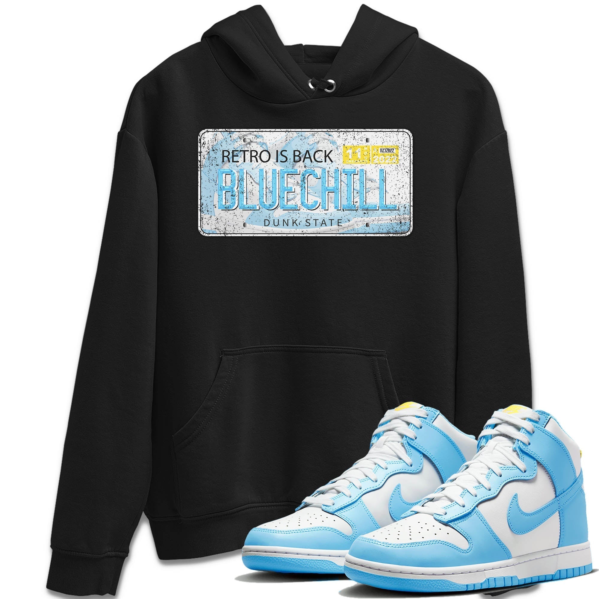 Jordan Plate Unisex Tops - Dunk Blue Chill