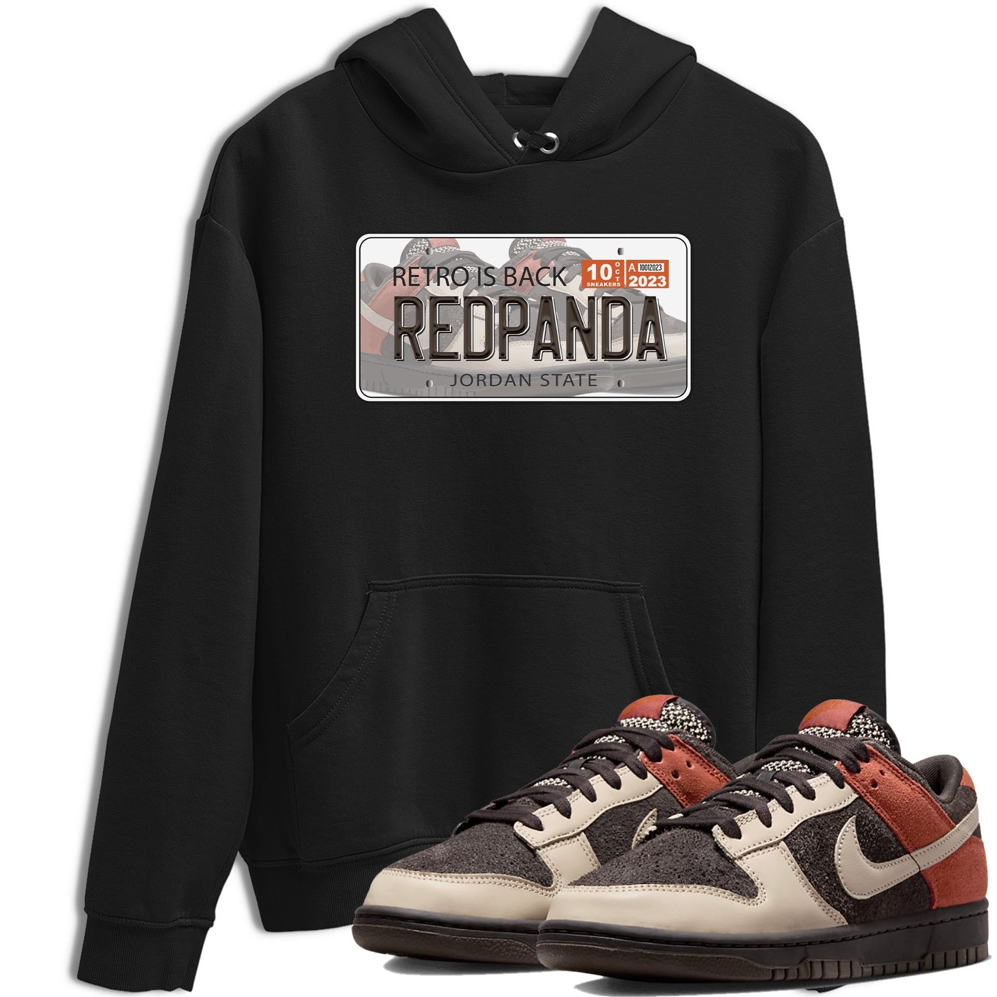 Jordan Plate snkmatch Tee - Dunk Red Panda
