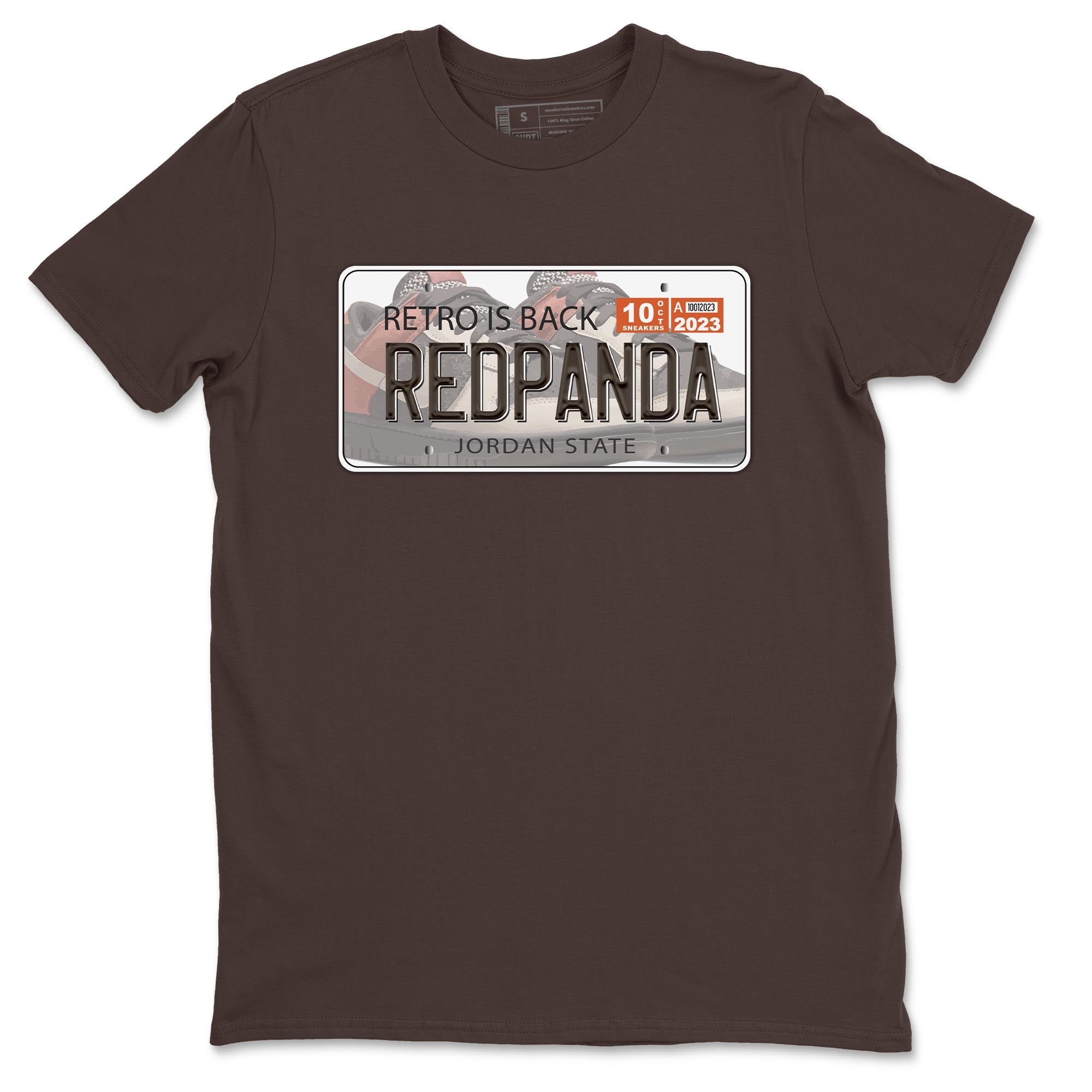 Jordan Plate snkmatch Tee - Dunk Red Panda