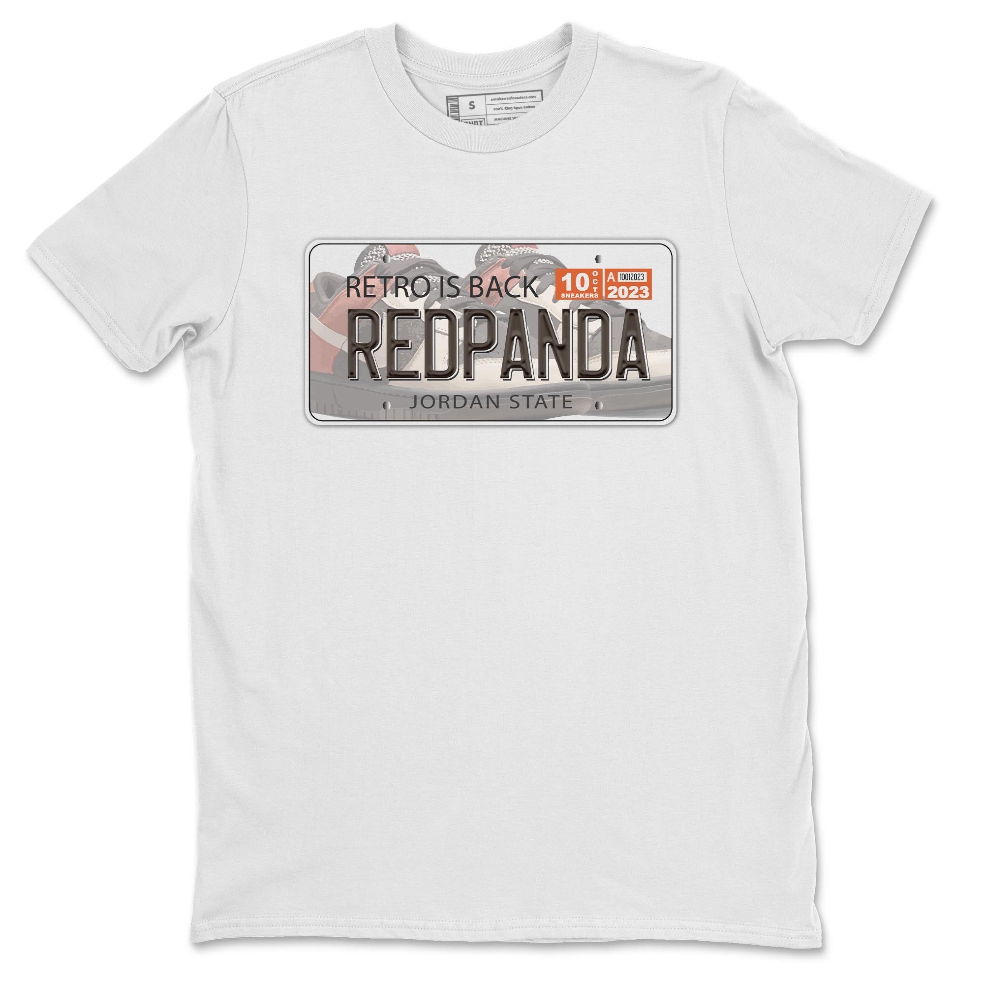 Jordan Plate snkmatch Tee - Dunk Red Panda