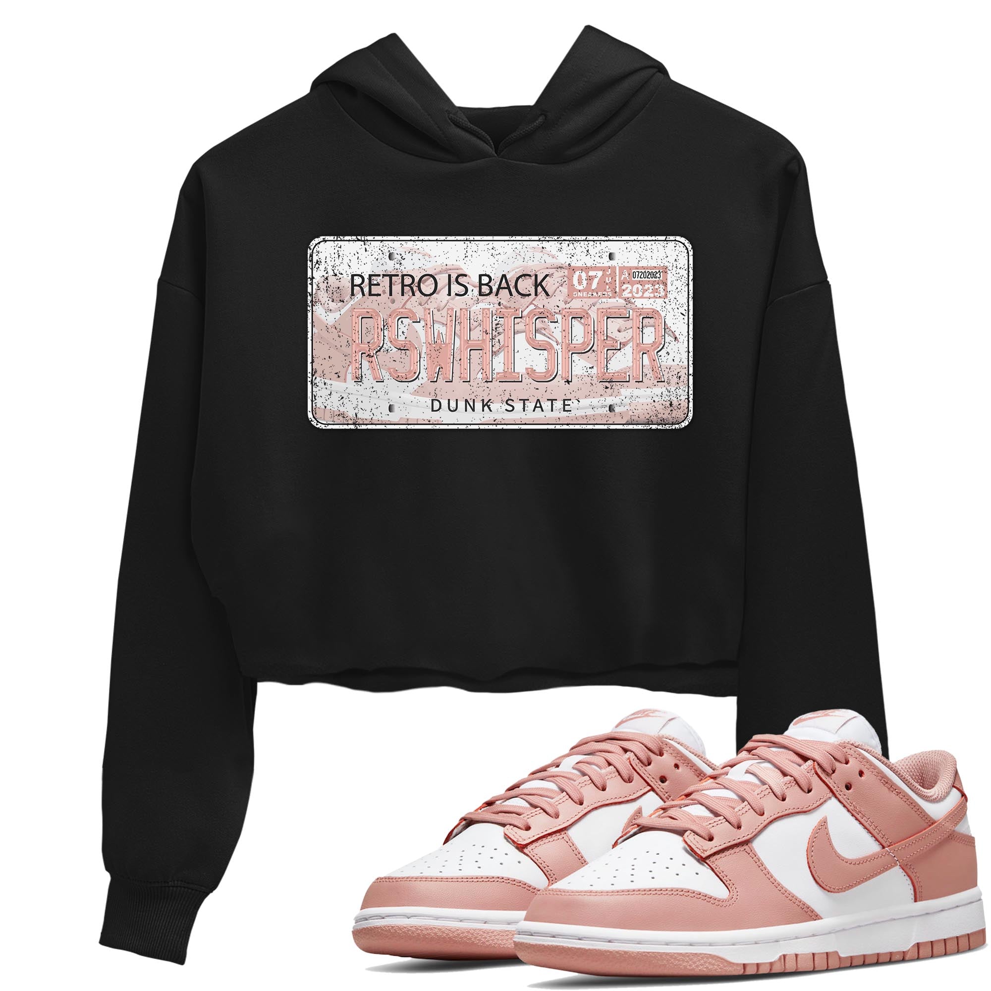 Jordan Plate snkmatch Women's Top - Dunk Rose Whisper