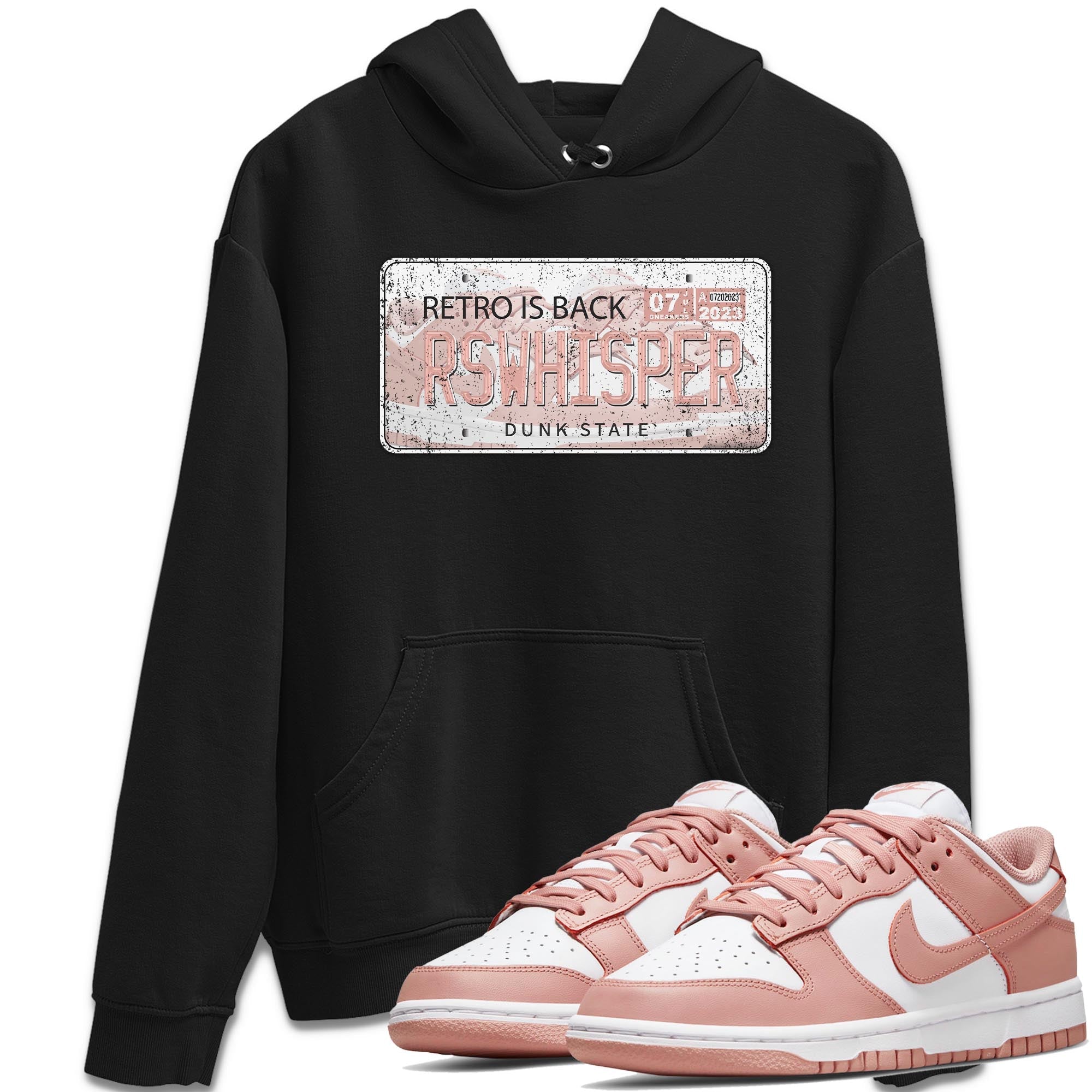 Jordan Plate snkmatch Tee - Dunk Rose Whisper