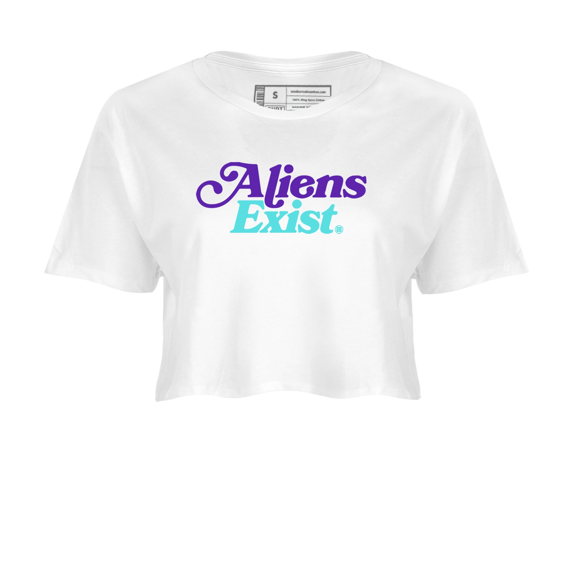 Alien Exist snkmatch Women's Top - Air Jordan 5 Grape