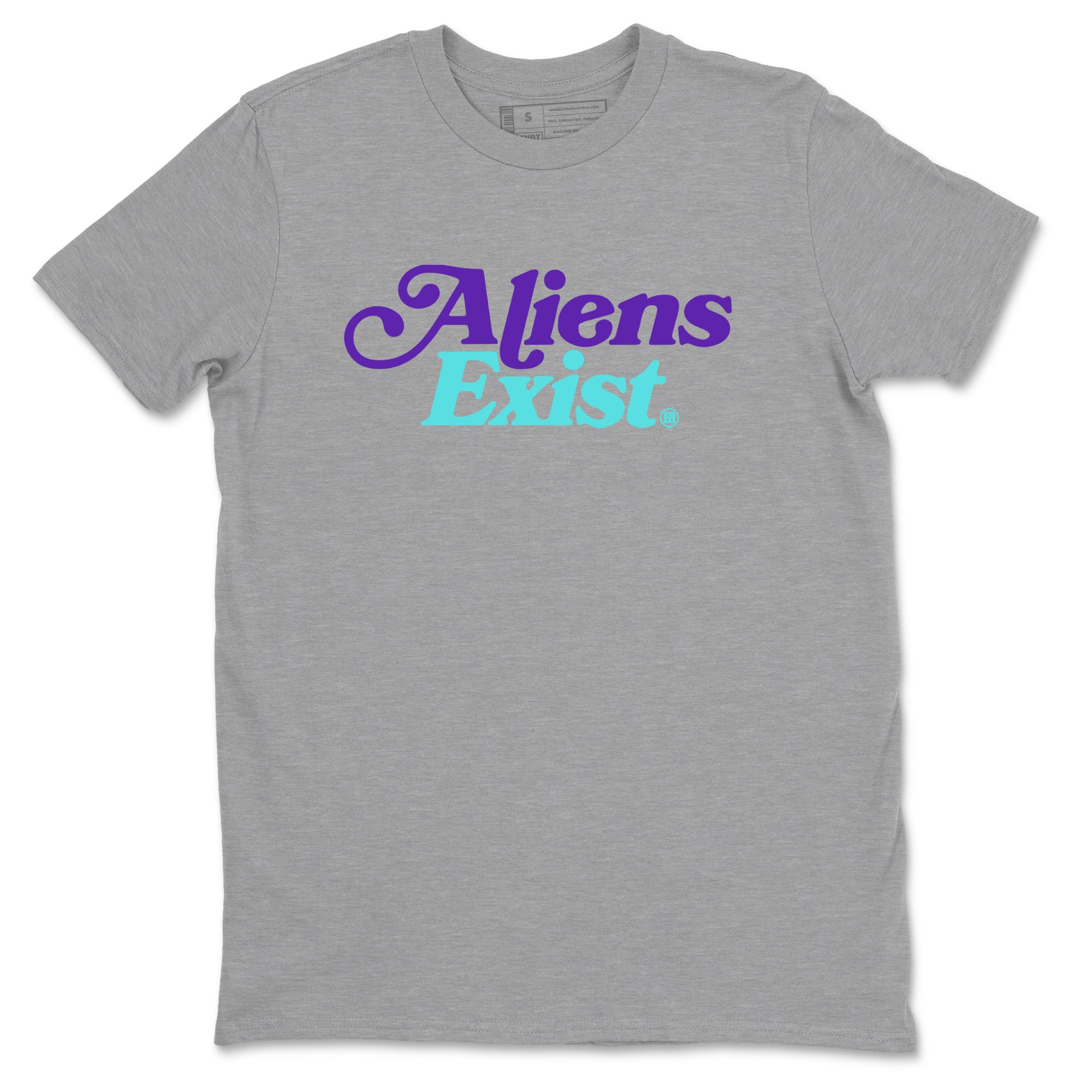 Alien Exist snkmatch Tees - Air Jordan 5 Grape