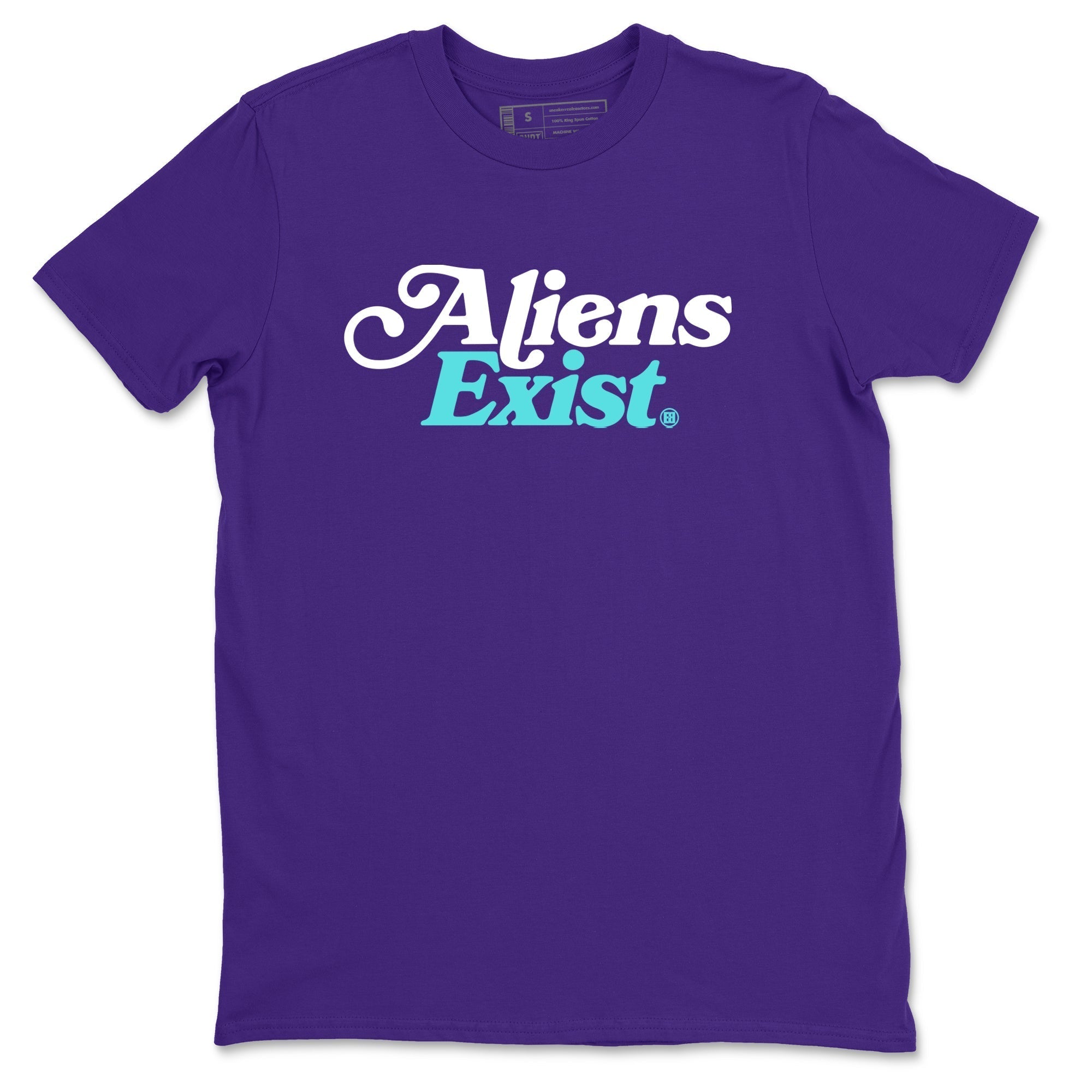 Alien Exist snkmatch Tees - Air Jordan 5 Grape