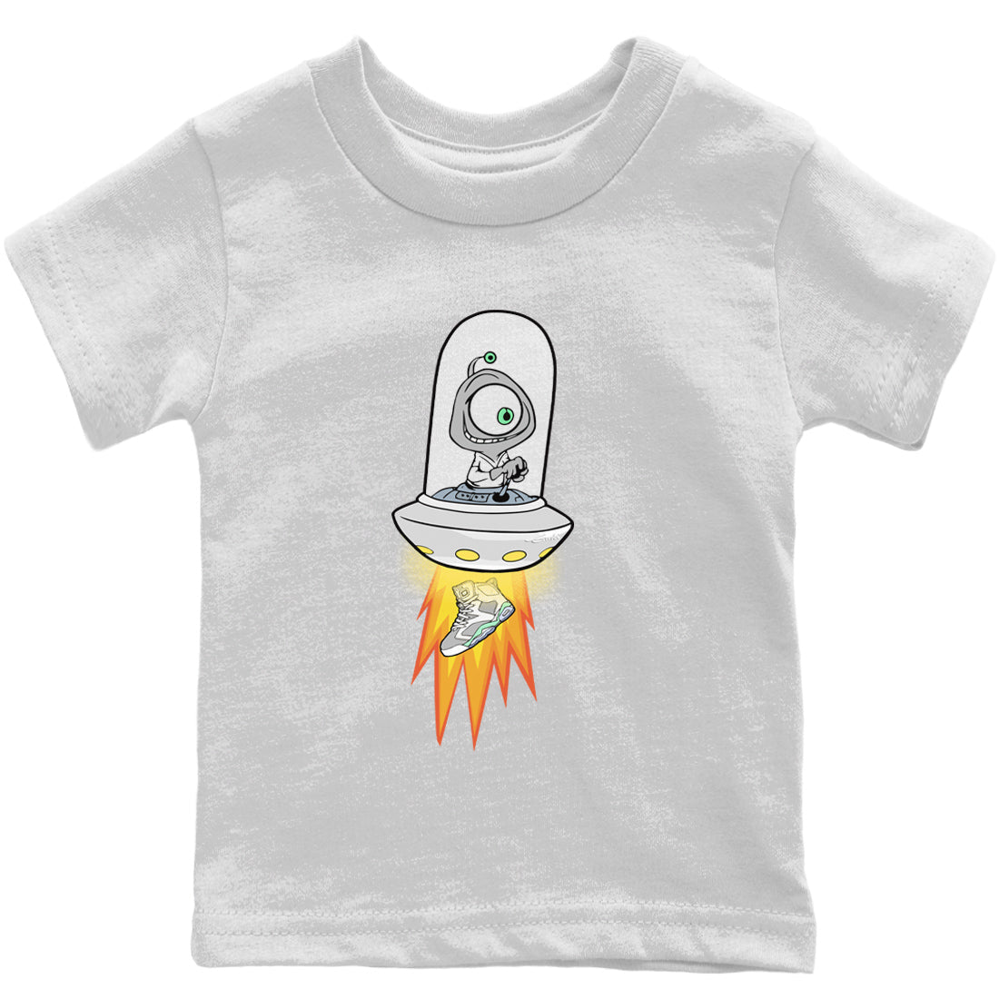 Alien Kids Tops - Air Jordan 6 Mint Foam