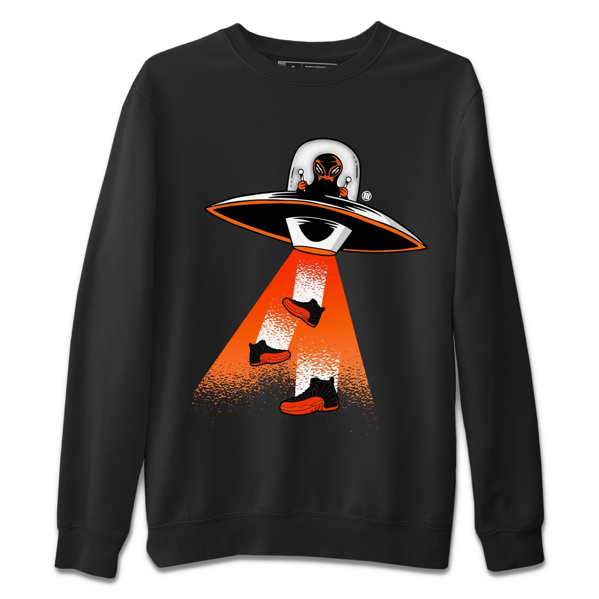 Alien Thief Unisex Tops - Air Jordan 12 Brilliant Orange