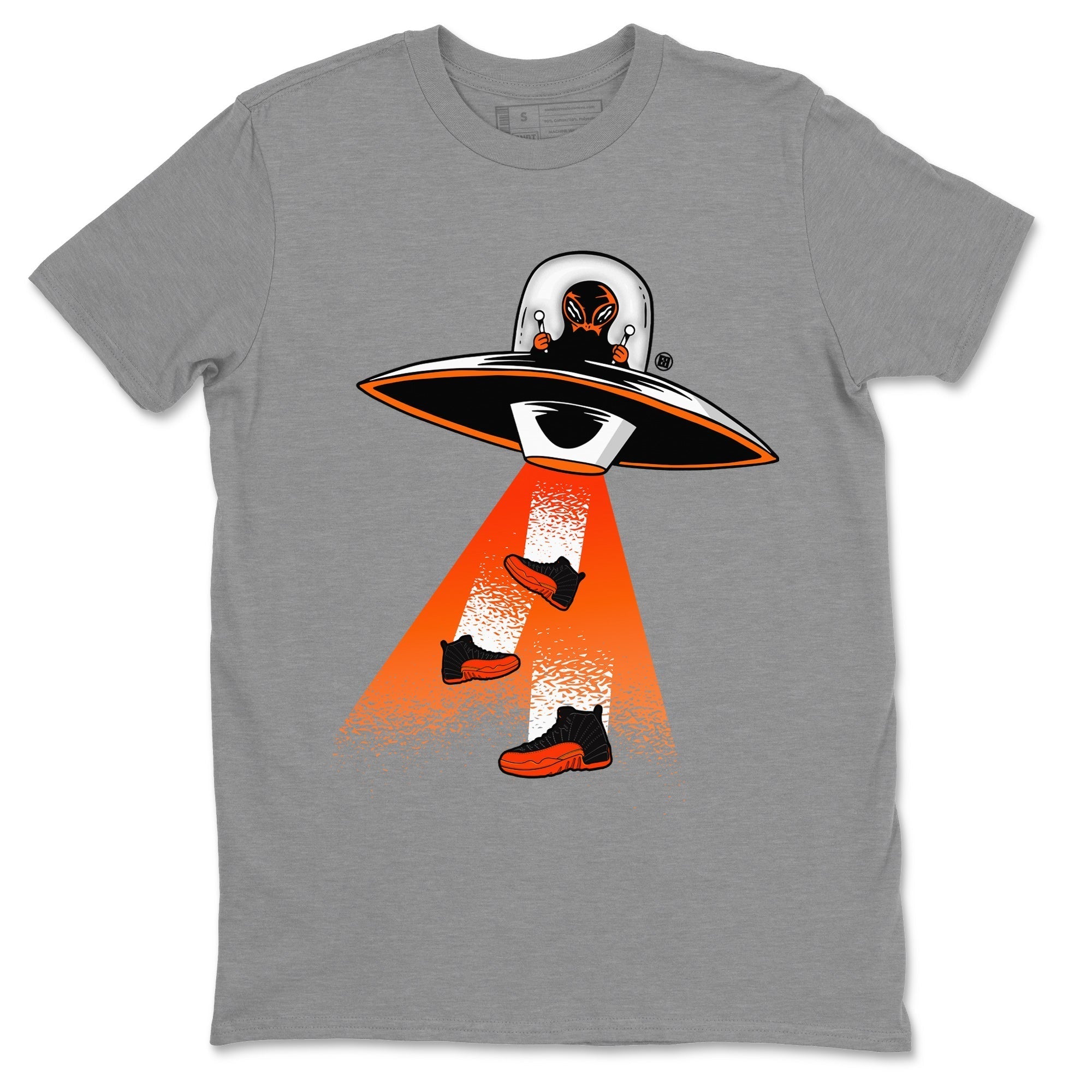 Alien Thief Unisex Tops - Air Jordan 12 Brilliant Orange