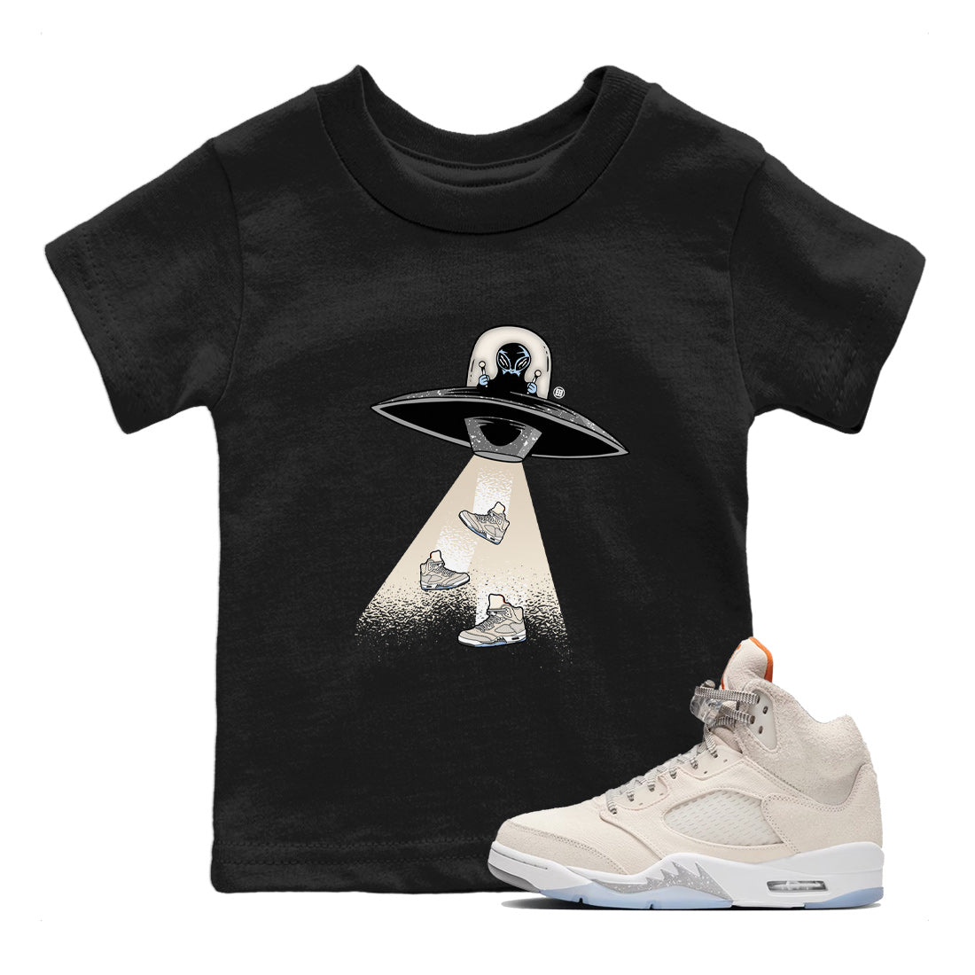 Alien Thief Kids Tops - Air Jordan 5 Craft