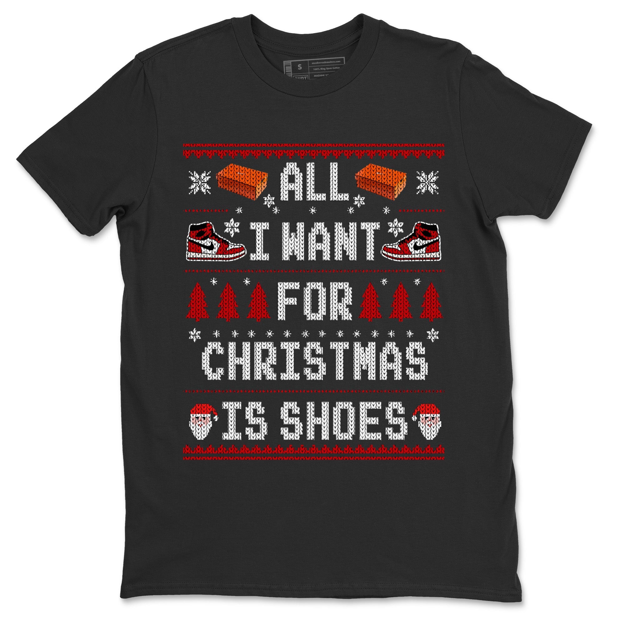 All i want for christmas is shoes Unisex Tops - Air Jordan 1 Lost & Found