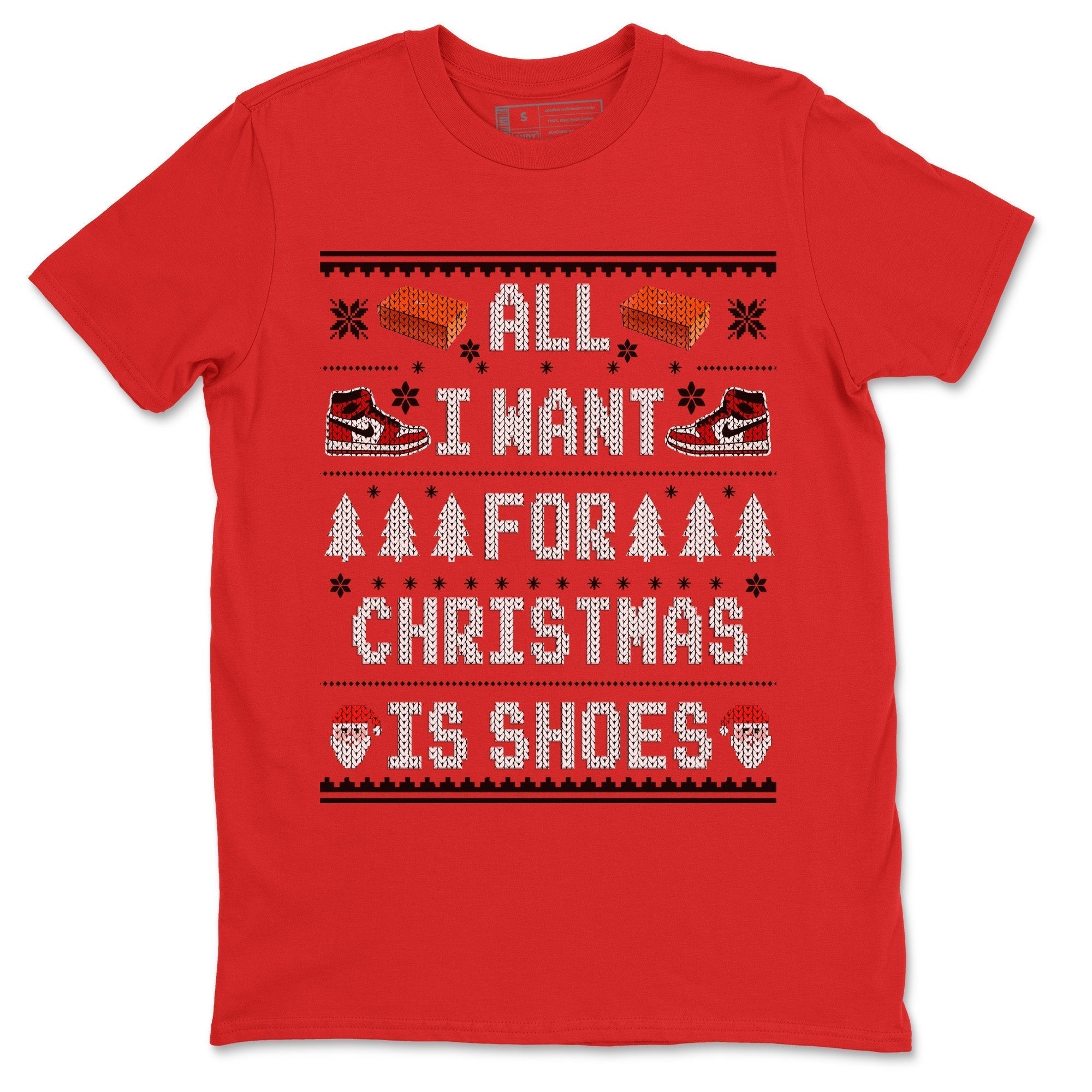 All i want for christmas is shoes Unisex Tops - Air Jordan 1 Lost & Found
