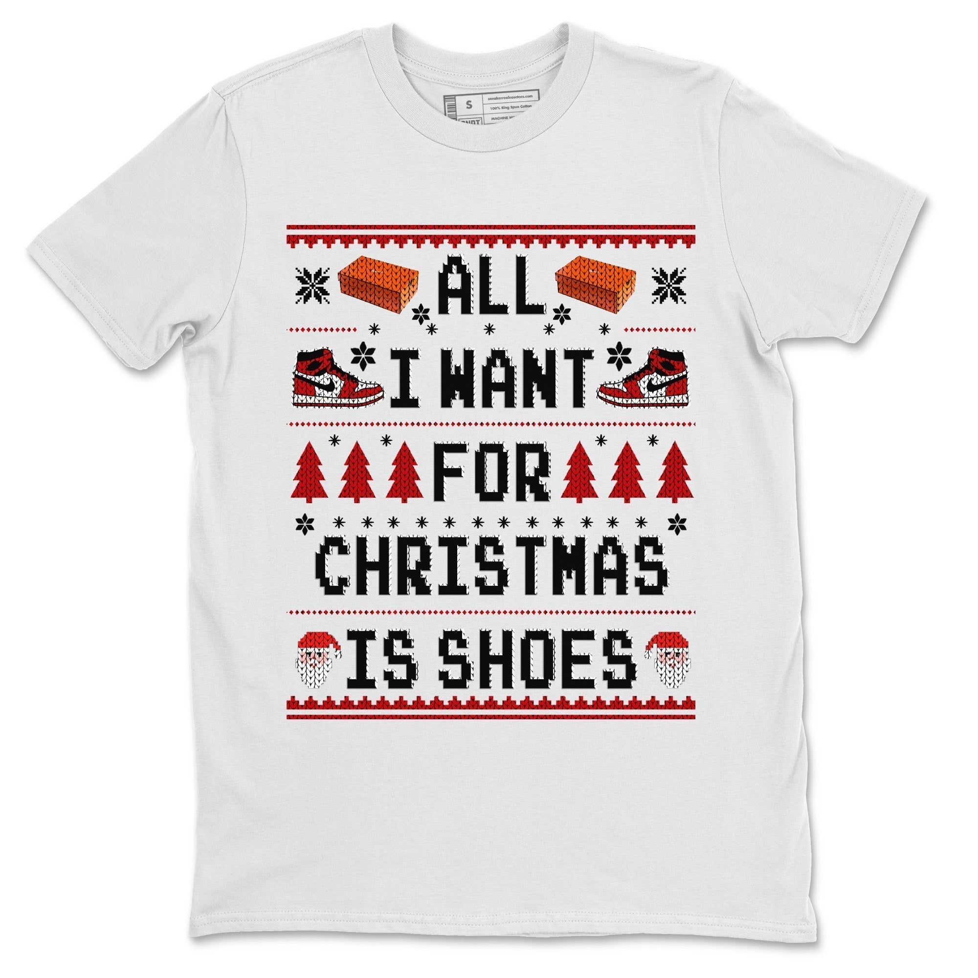 All i want for christmas is shoes Unisex Tops - Air Jordan 1 Lost & Found