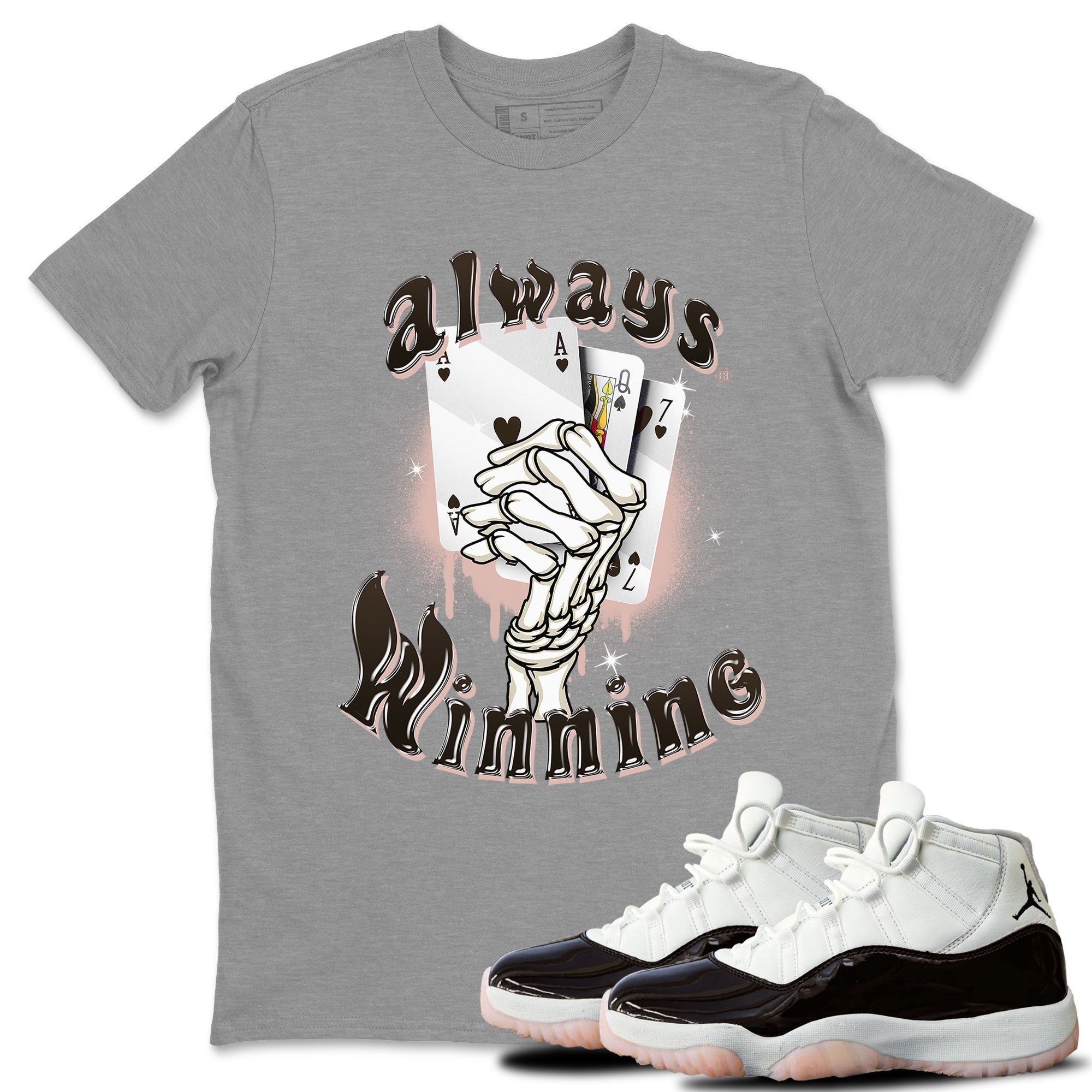 Always Winning snkmatch Tee - Air Jordan 11 Neapolitan