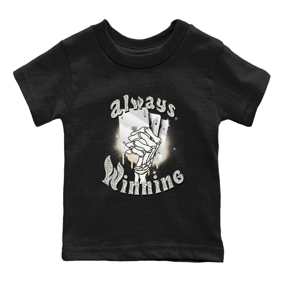 Always Winning snkmatch Tees Kids - Air Jordan 3 Ivory