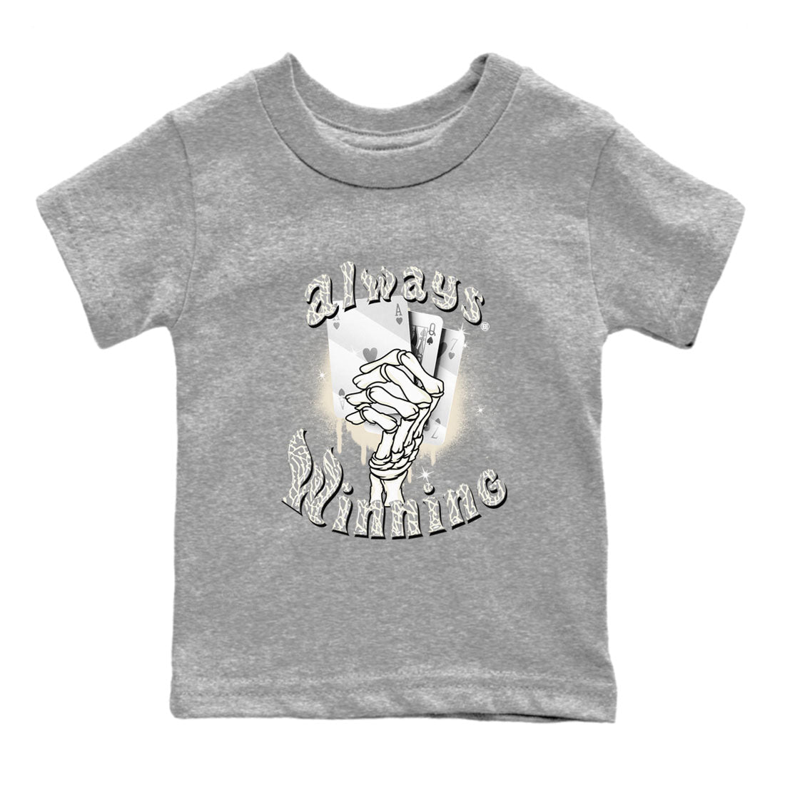 Always Winning snkmatch Tees Kids - Air Jordan 3 Ivory