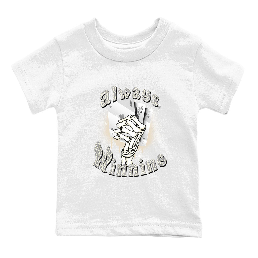 Always Winning snkmatch Tees Kids - Air Jordan 3 Ivory