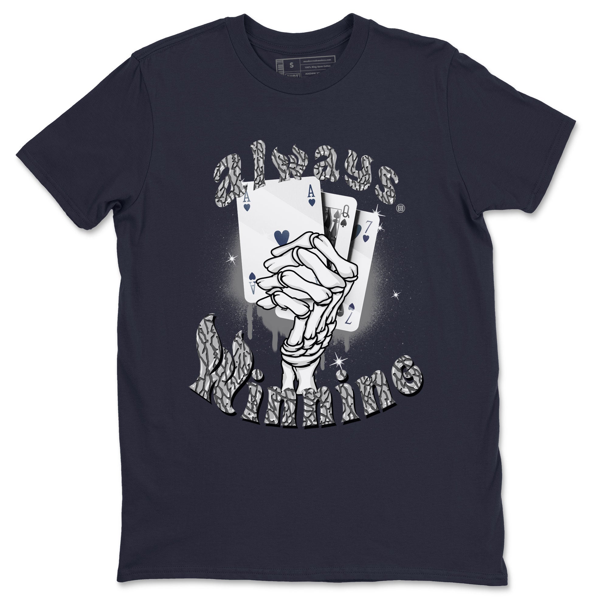Always Winning snkmatch Tees - Air Jordan 3 Midnight Navy 2023