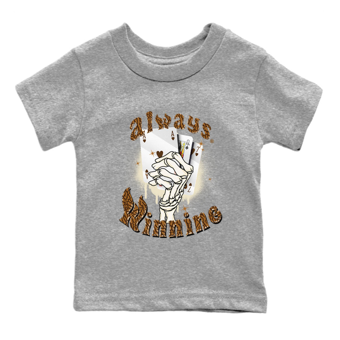 Always Winning snkmatch Tee Kids - Air Jordan 3 Palomino