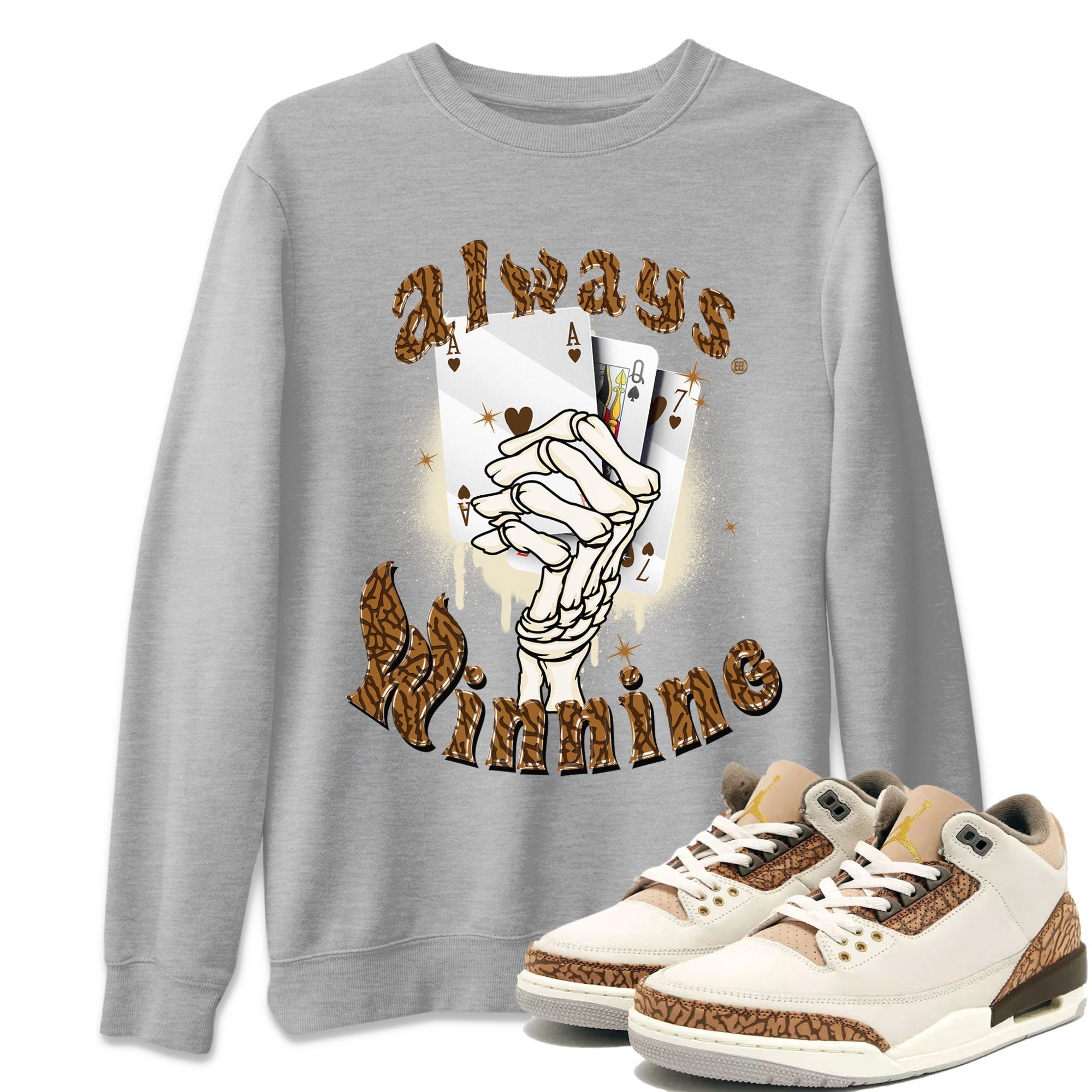Always Winning snkmatch Tee - Air Jordan 3 Palomino