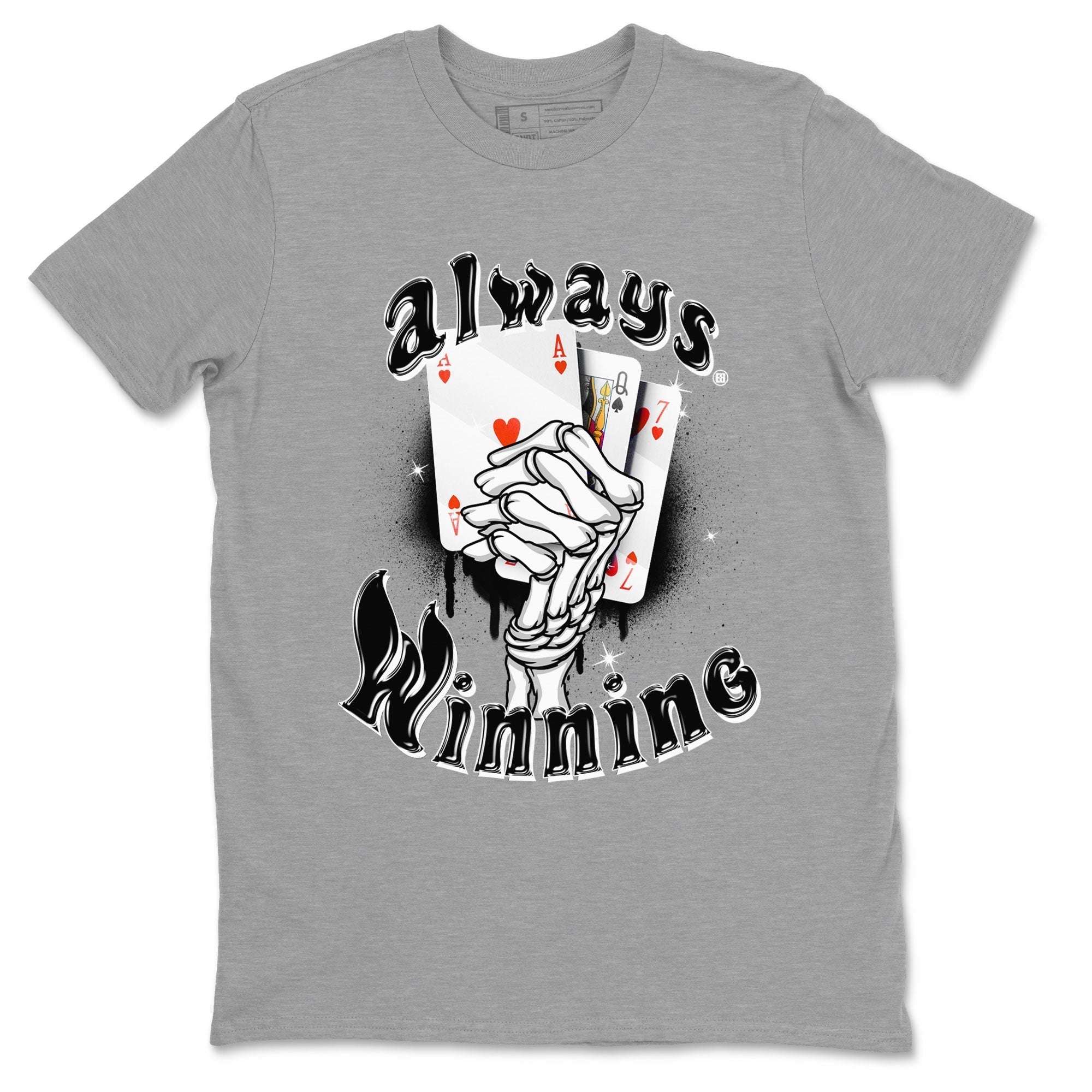 Always Winning snkmatch Tees - Air Jordan 4 Bred Reimagined