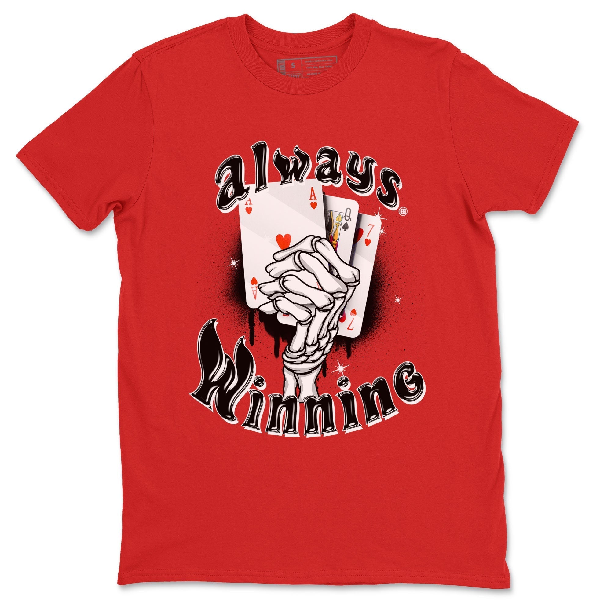 Always Winning snkmatch Tees - Air Jordan 4 Bred Reimagined