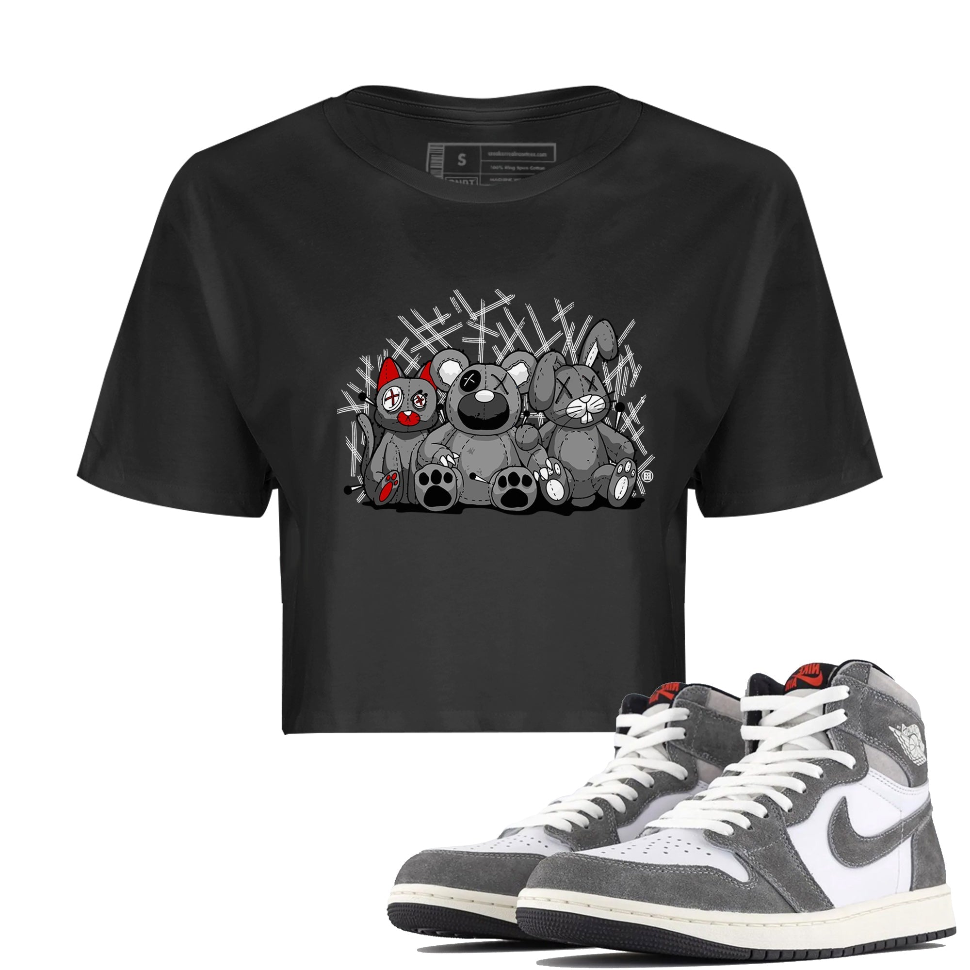 Animal Homies Women's Tops - Air Jordan 1 Washed Heritage
