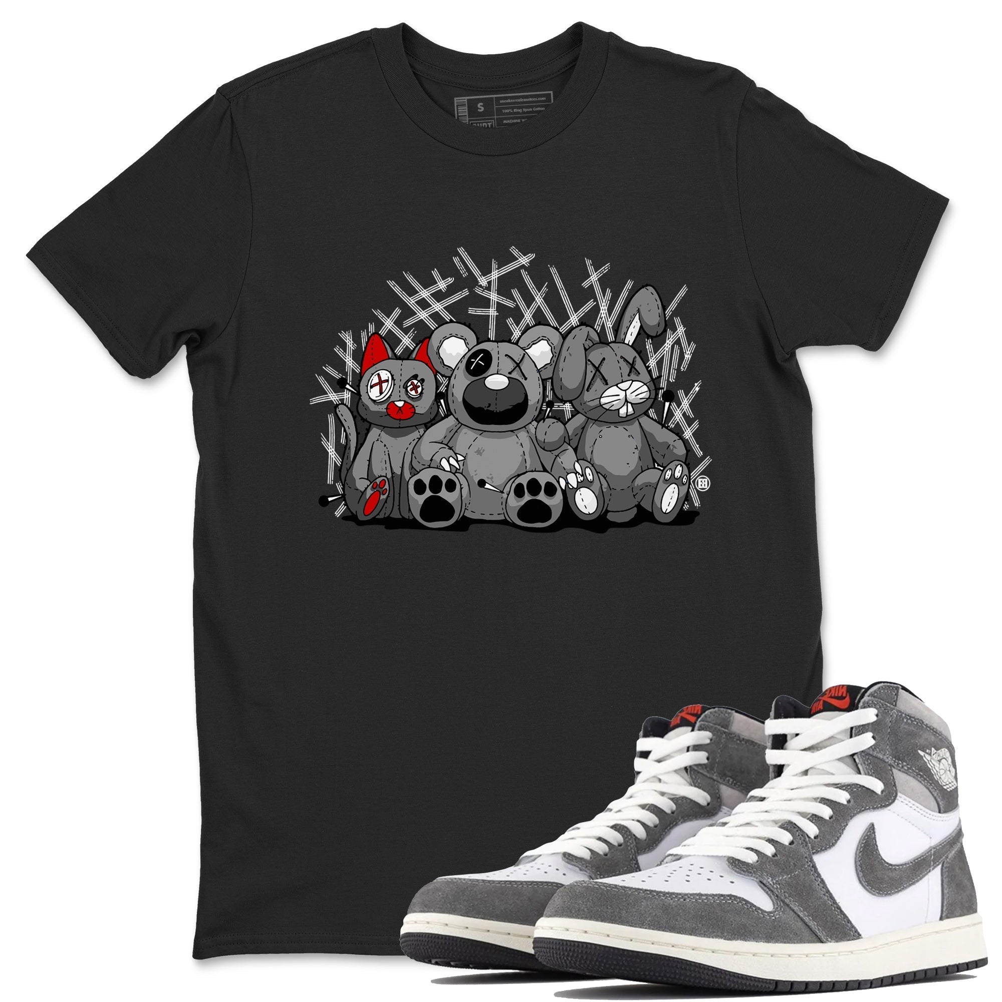 Animal Homies Unisex Tops - Air Jordan 1 Washed Heritage