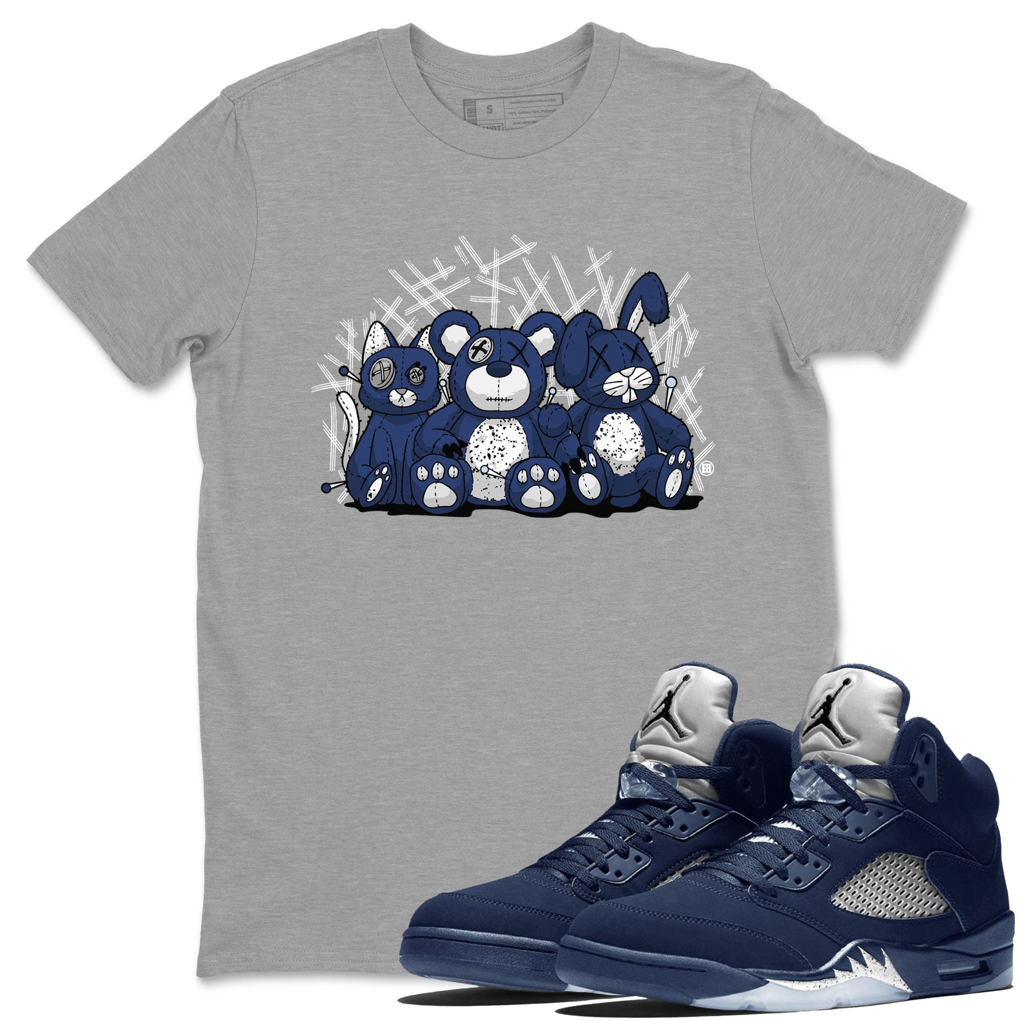Animal Homies snkmatch Tee - Air Jordan 5 Georgetown