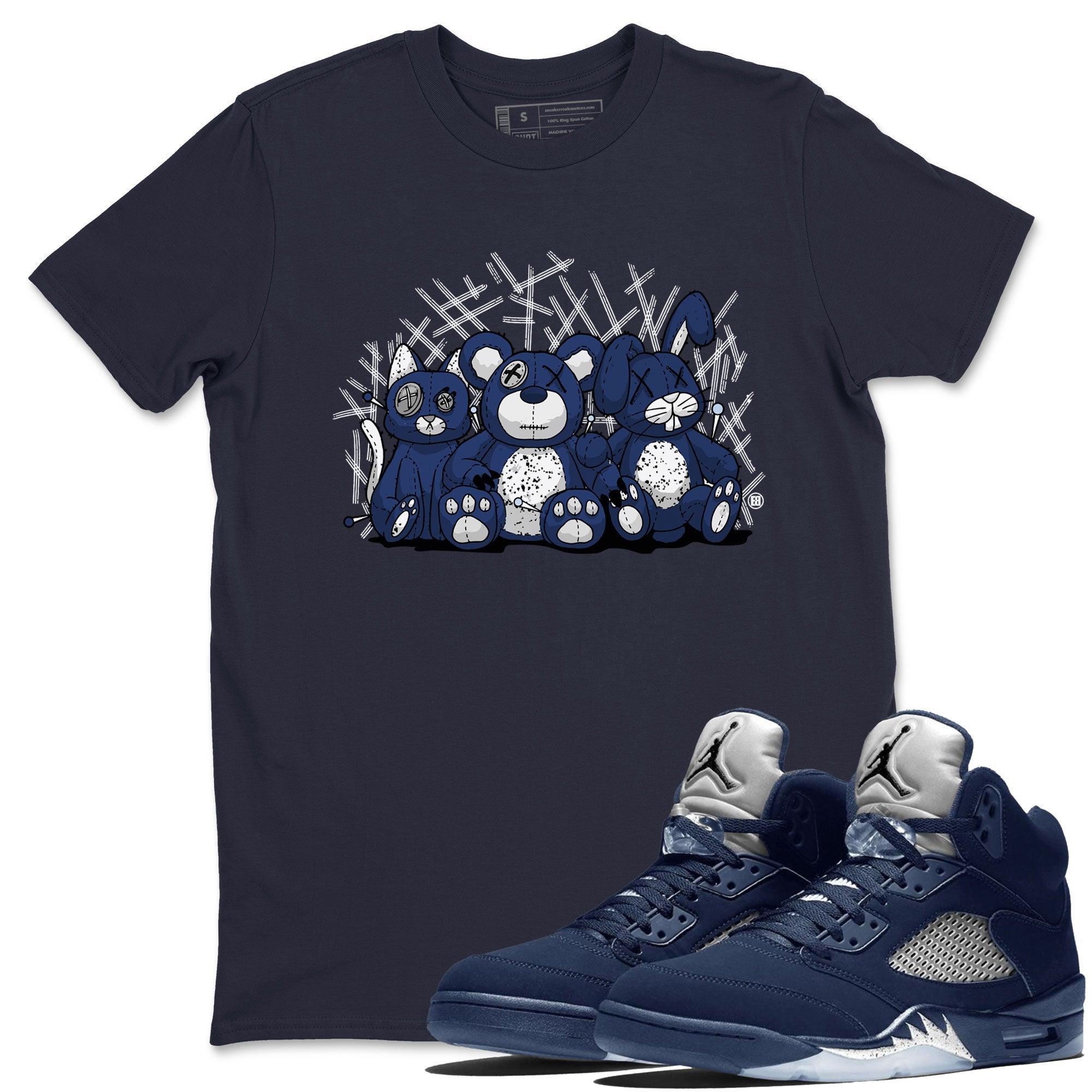 Animal Homies snkmatch Tee - Air Jordan 5 Georgetown