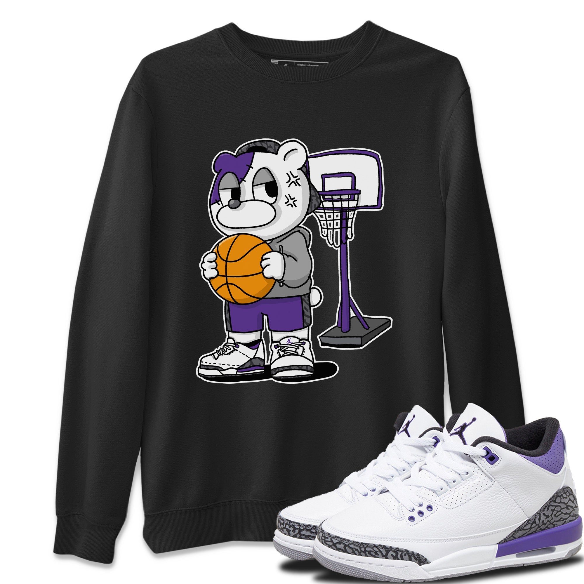 Annoyed Bear Unisex Tops - Air Jordan 3 Dark Iris