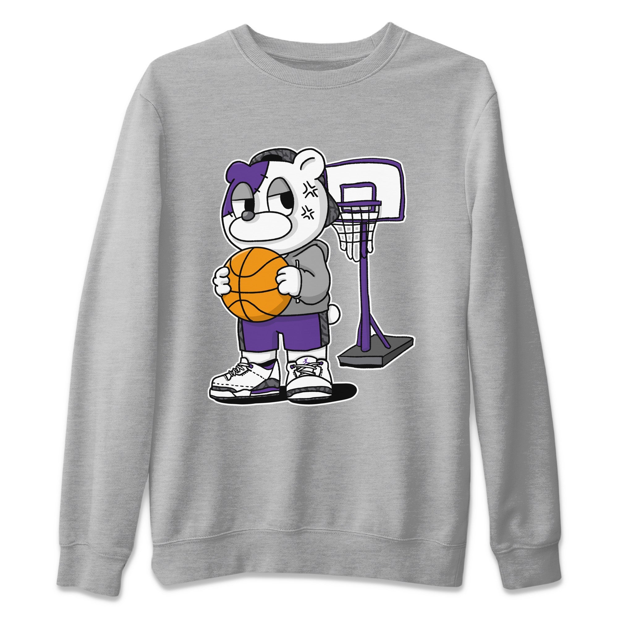 Annoyed Bear Unisex Tops - Air Jordan 3 Dark Iris