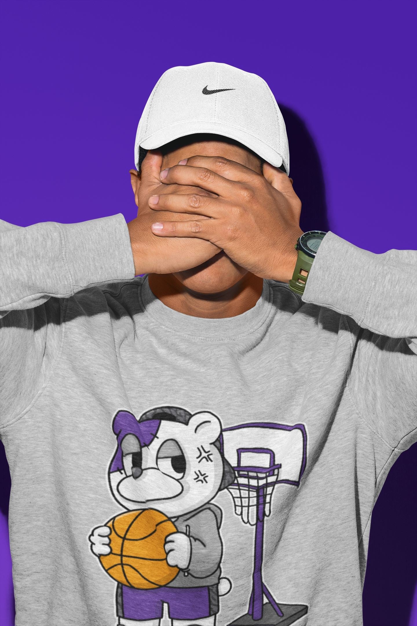 Annoyed Bear Unisex Tops - Air Jordan 3 Dark Iris