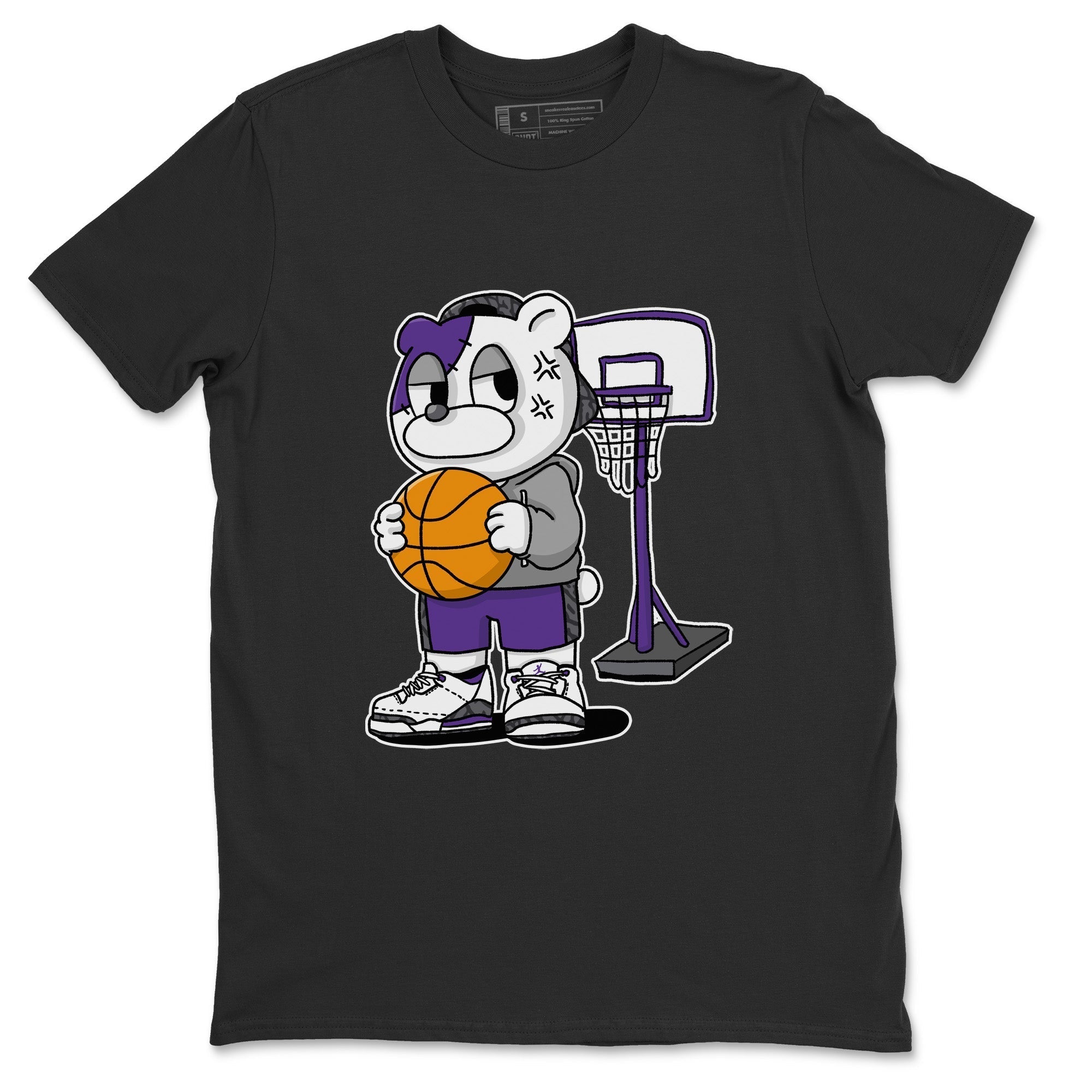 Annoyed Bear Unisex Tops - Air Jordan 3 Dark Iris
