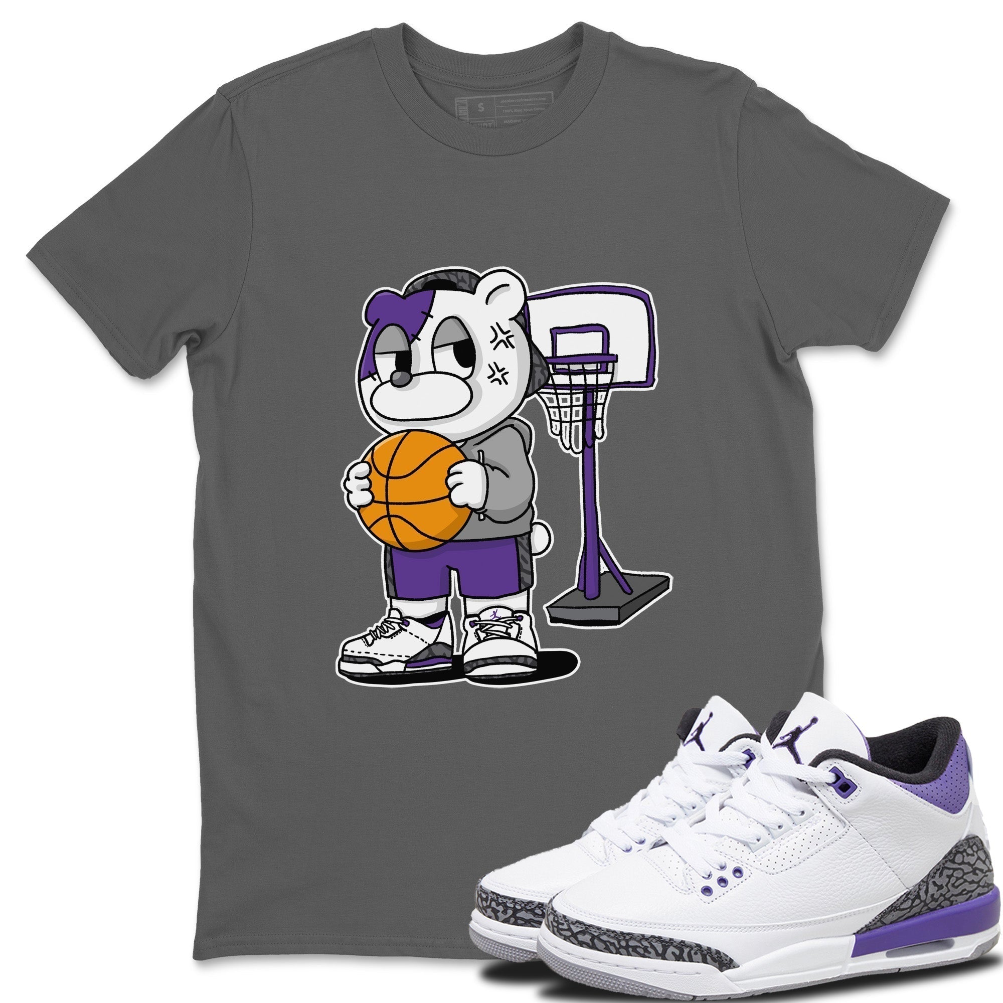 Annoyed Bear Unisex Tops - Air Jordan 3 Dark Iris
