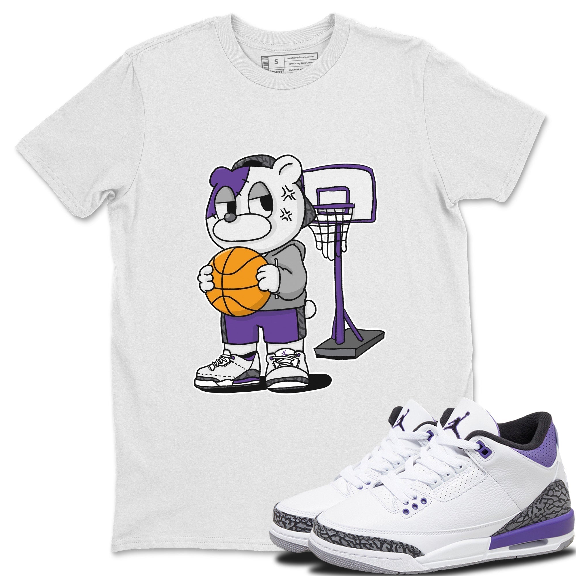 Annoyed Bear Unisex Tops - Air Jordan 3 Dark Iris