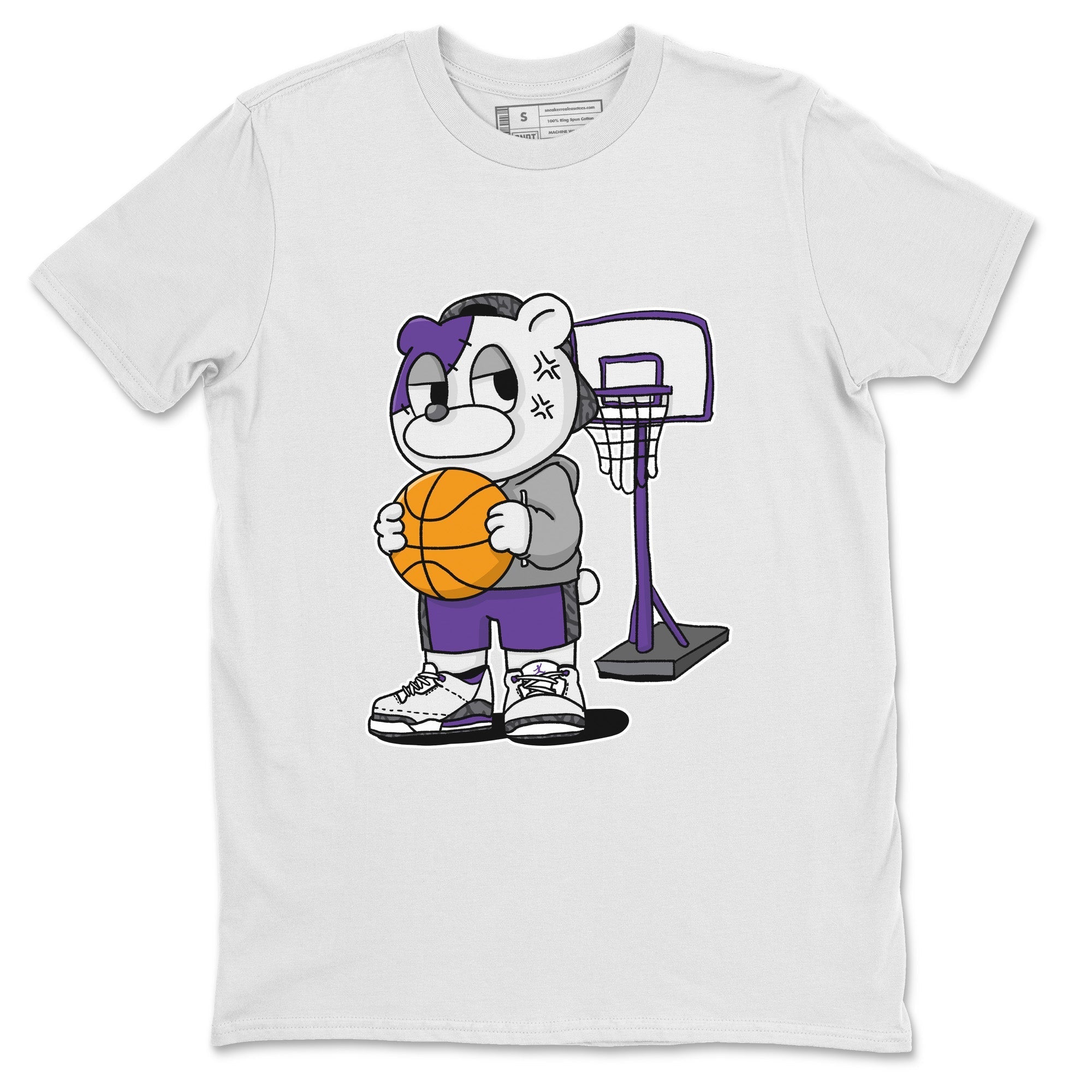 Annoyed Bear Unisex Tops - Air Jordan 3 Dark Iris