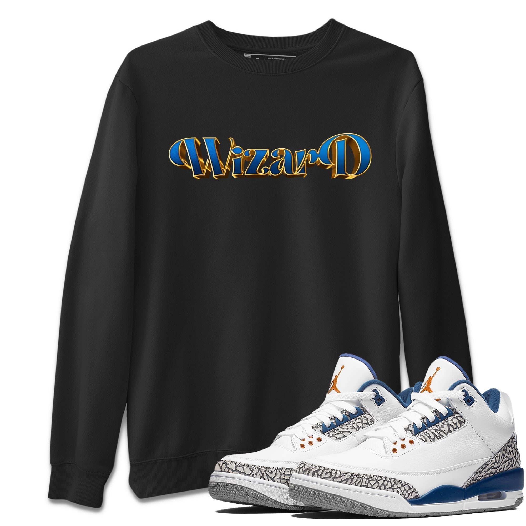 Antique Typo Unisex Tops - Air Jordan 3 Wizards