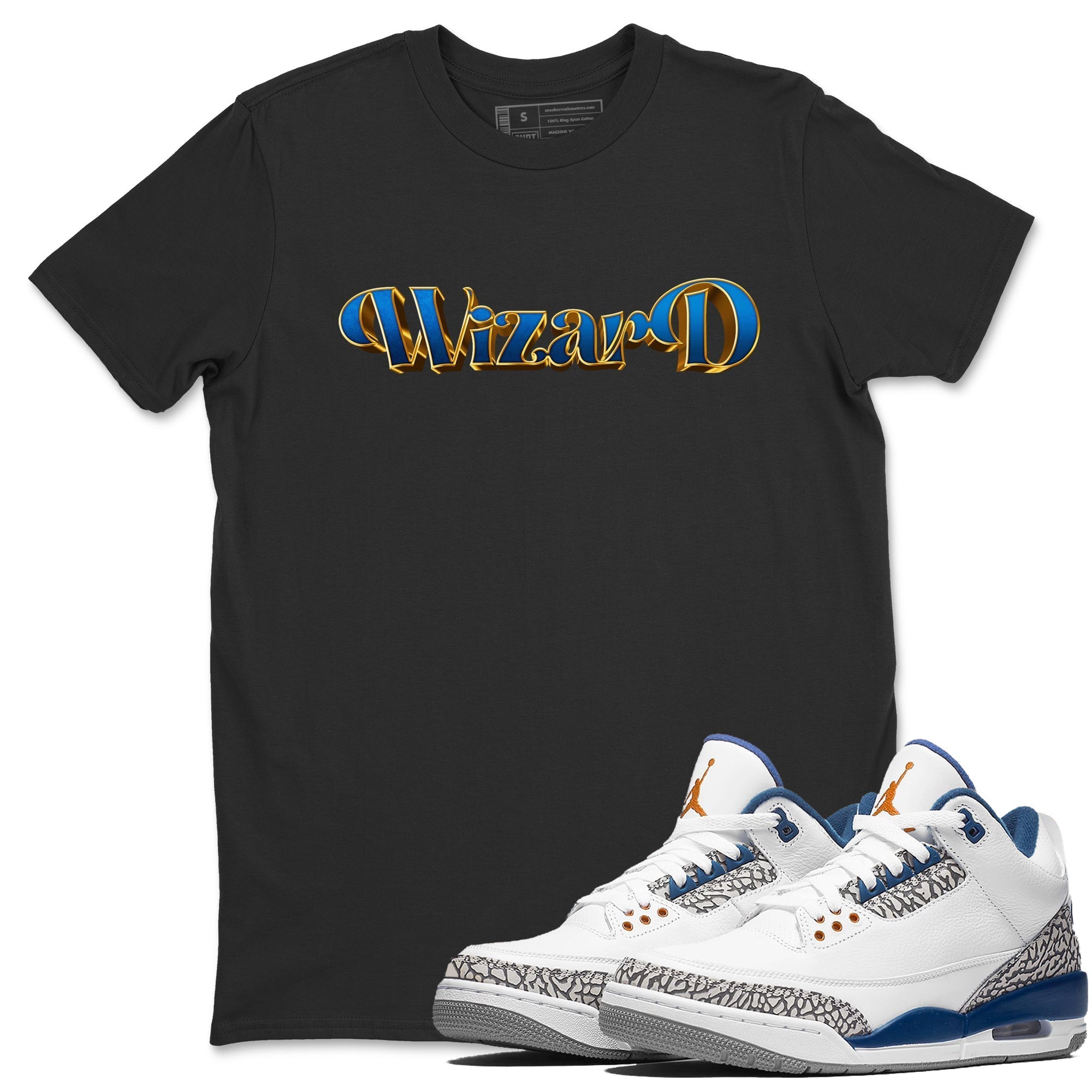 Antique Typo Unisex Tops - Air Jordan 3 Wizards