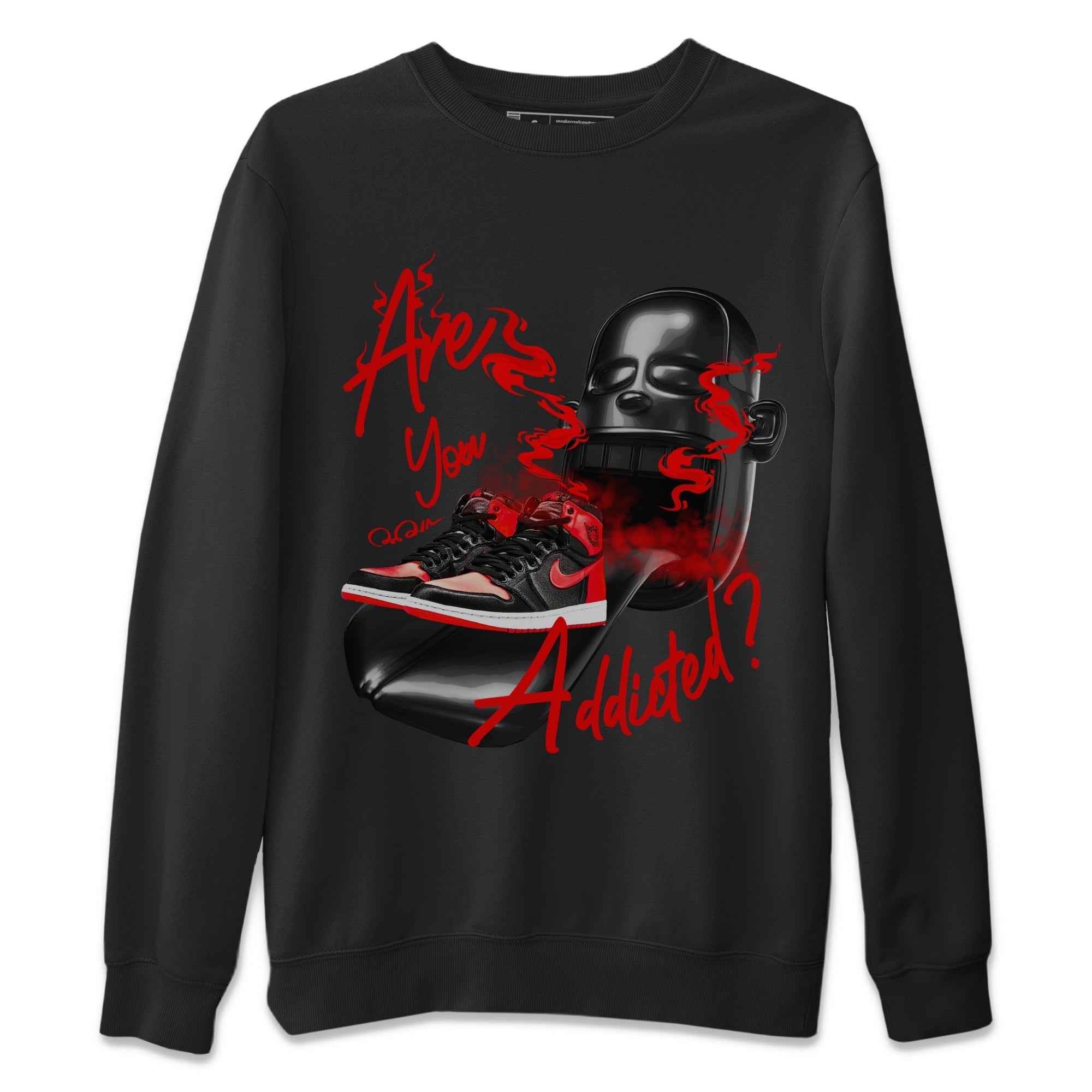 Are You Addicted Unisex Tops - Air Jordan 1 Satin Bred