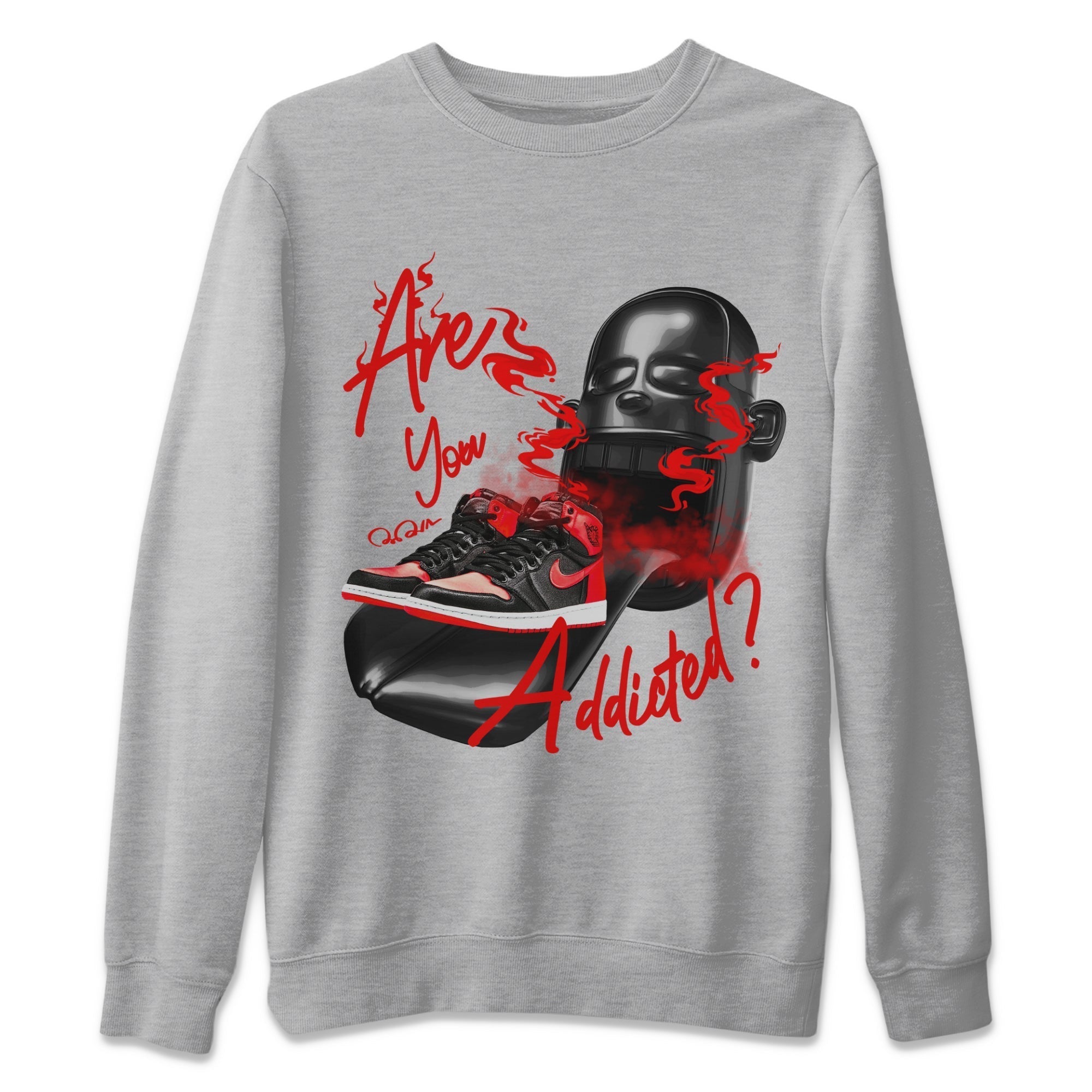 Are You Addicted Unisex Tops - Air Jordan 1 Satin Bred