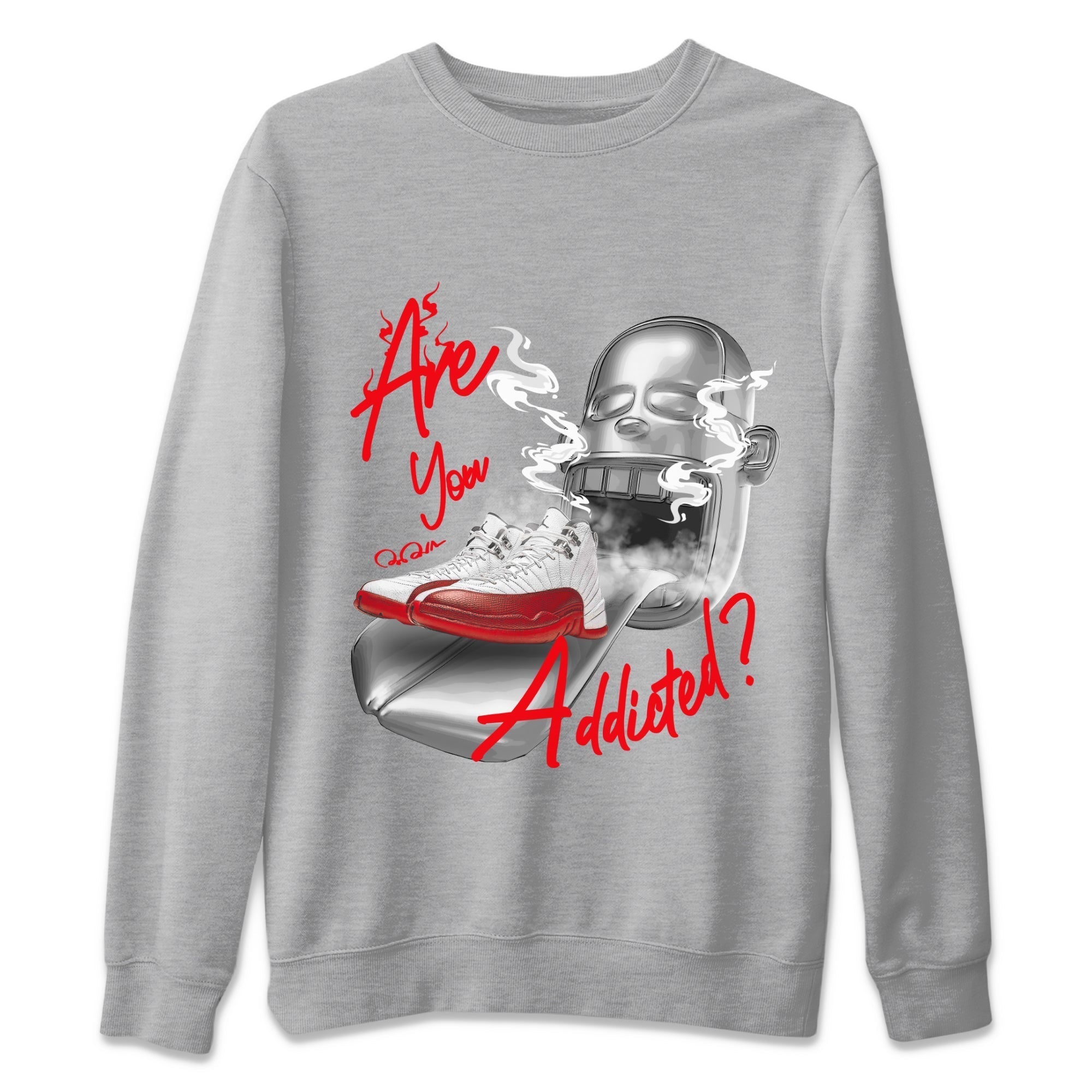 Are You Addicted Unisex Tops - Air Jordan 12 Cherry